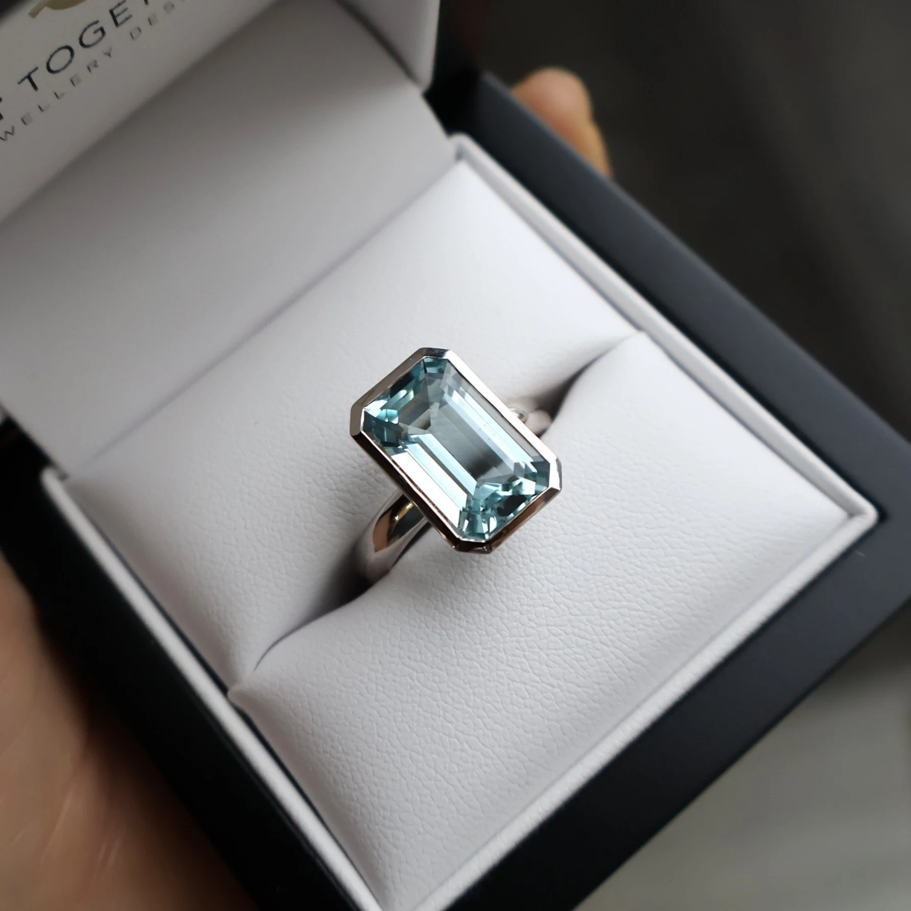 Bespoke | Aquamarine bezel set white gold ring, made specially for Melissa ✨

Melissa contacted me looking for a large light blue Aquamarine or Topaz around the 6ct mark.

Fortunately the timing worked out where I was getting ready to attend the Hong