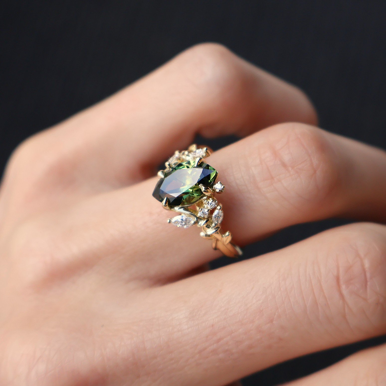 Custom engagement ring 10,000 - 15,000AUD