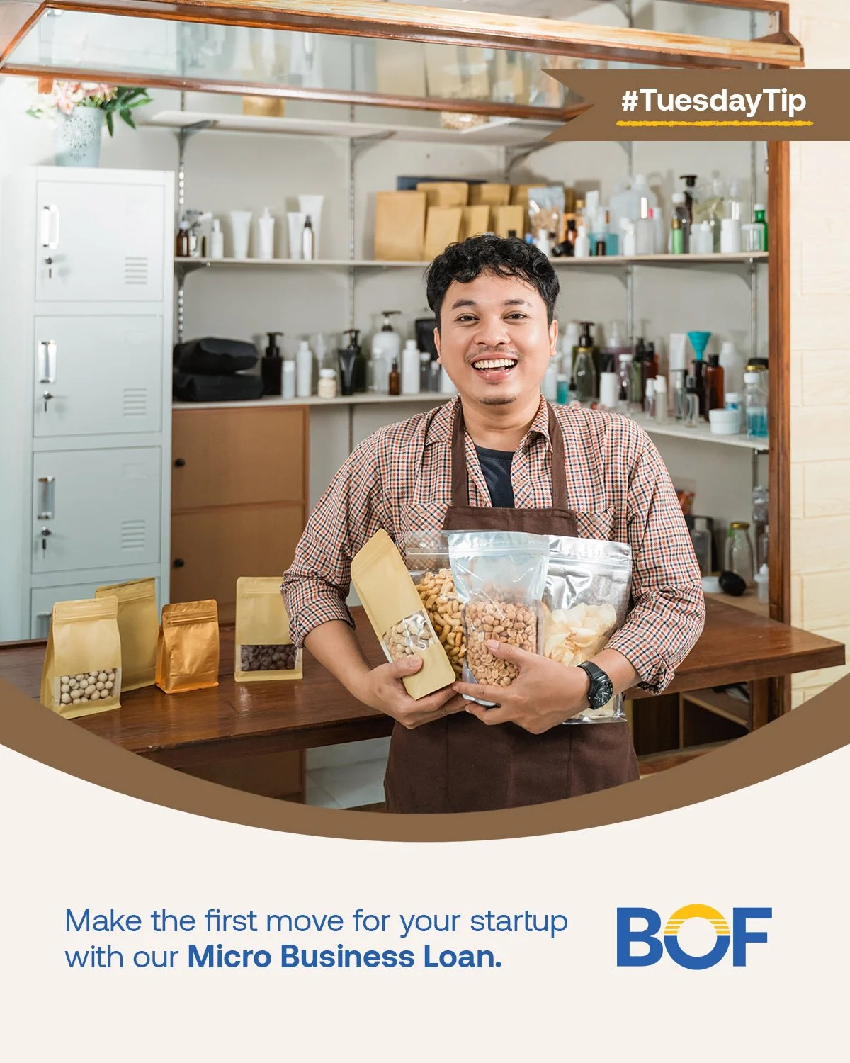 Here's our #TuesdayTip: Let us help you take the first step to expanding your visions! Apply for a Micro Business Loan now and start investing in your passions.

https://bof.com.ph/loans

#BOF

BOF, Inc. (A Rural Bank) is regulated by the Bangko Sent