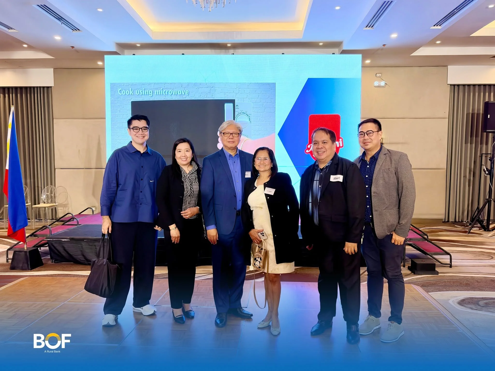 Banking on Teamwork: Lessons from Coach Chot Reyes at PamCham 83rd GMM. 

https://www.bof.com.ph/news/banking-on-teamwork 

#BOF

BOF, Inc. (A Rural Bank) is regulated by the Bangko Sentral ng Pilipinas (www.bsp.gov.ph).

For inquiries and concerns, 