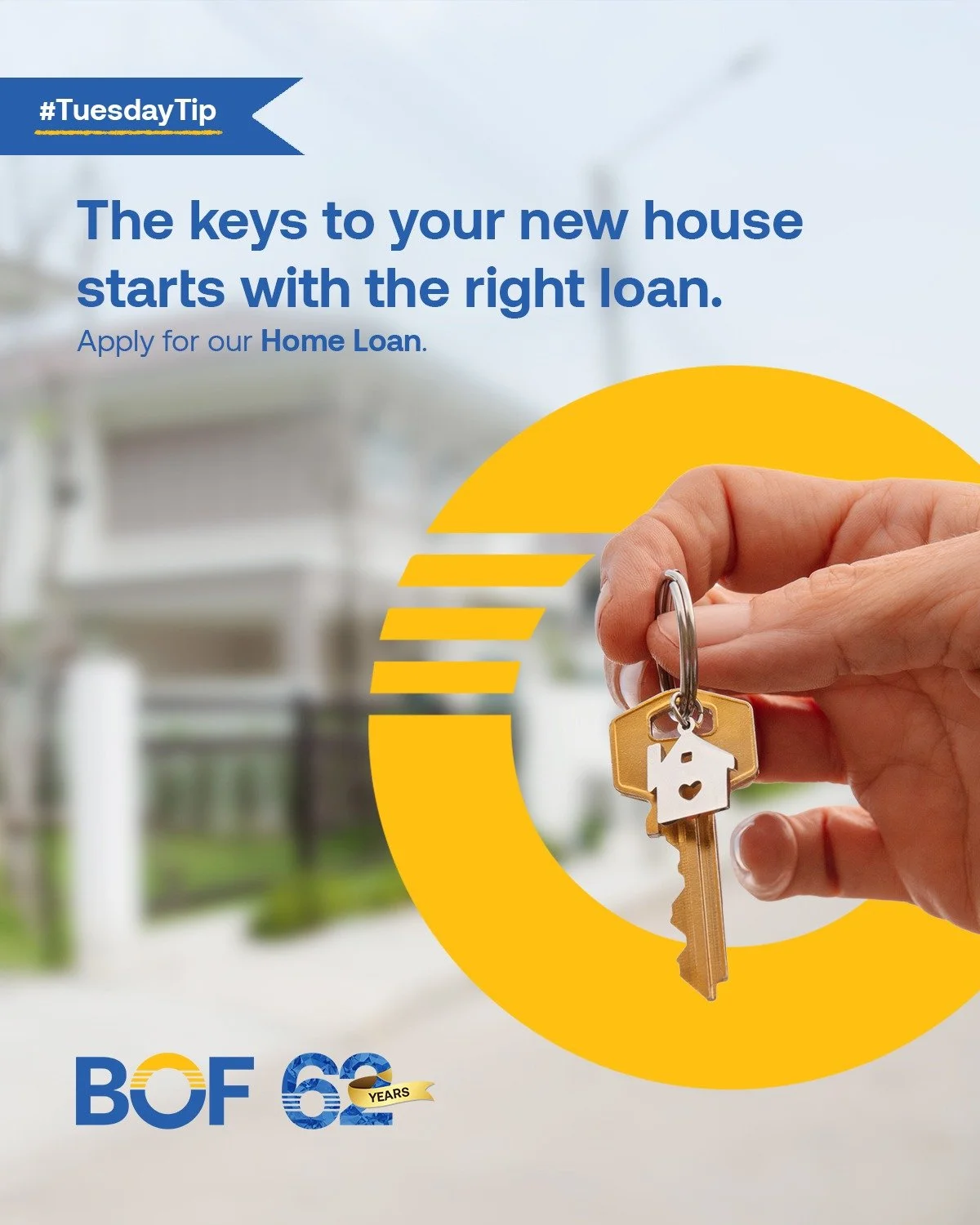 Your #TuesdayTip: From &ldquo;just looking&rdquo; to &ldquo;home sweet home,&rdquo; the right loan makes all the difference. 

Apply for our Home Loan today and start your journey! 

https://bof.com.ph/loans

#BOF

BOF, Inc. (A Rural Bank) is regulat