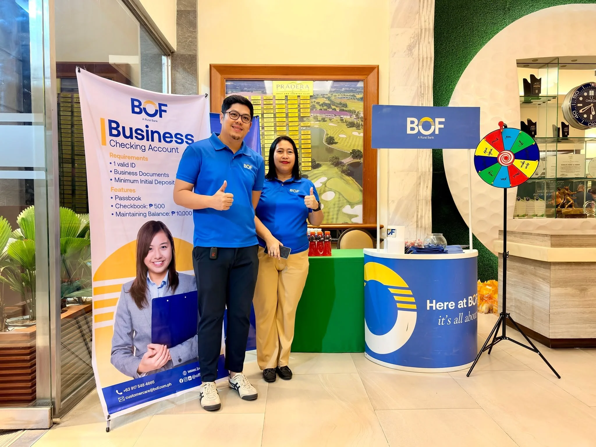 BOF joined industry players at the 10th SGH Golf Cup at Pradera Verde Golf and Country Club on Thursday, March 26. As one of the event's sponsors, the Bank supports Savers Group Holdings' mission to raise funds for the their Scholarship Program, open