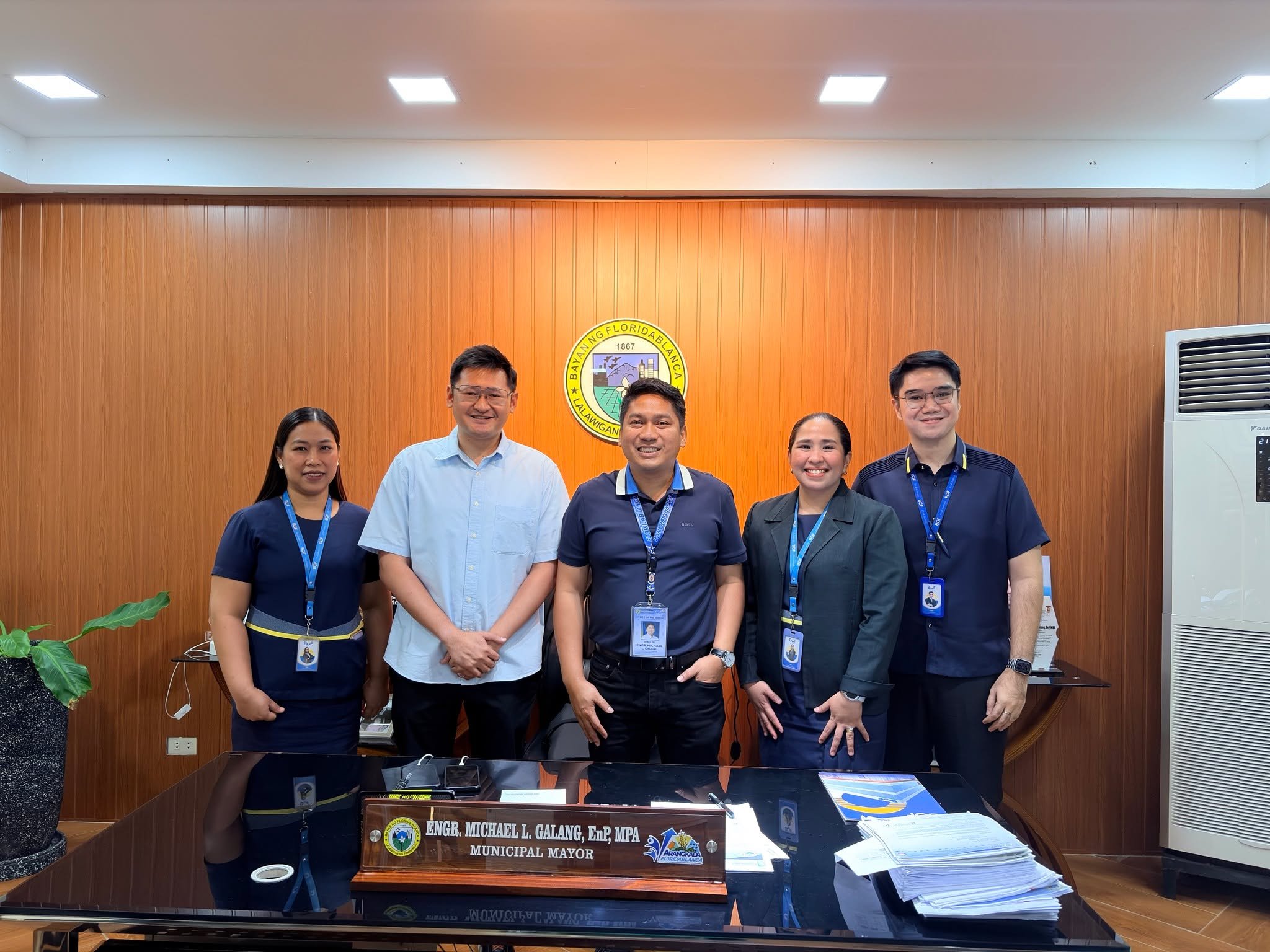 BOF paid a courtesy call on the Mayor of Floridablanca, Hon. Michael Lugtu Galang, on April 20, Monday. Led by President and CEO Paolo David Carlos, the meeting reaffirmed the Bank&rsquo;s strong partnership with the municipality and explored potenti