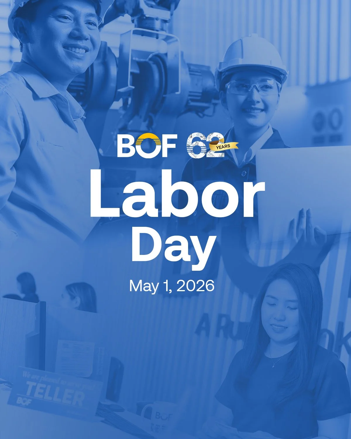 BOF salutes the honor and commitment of every Filipino who continues to build a better life for their families and for the nation. May this day remind us of the value of perseverance as we celebrate with the loved ones who stand behind every achievem