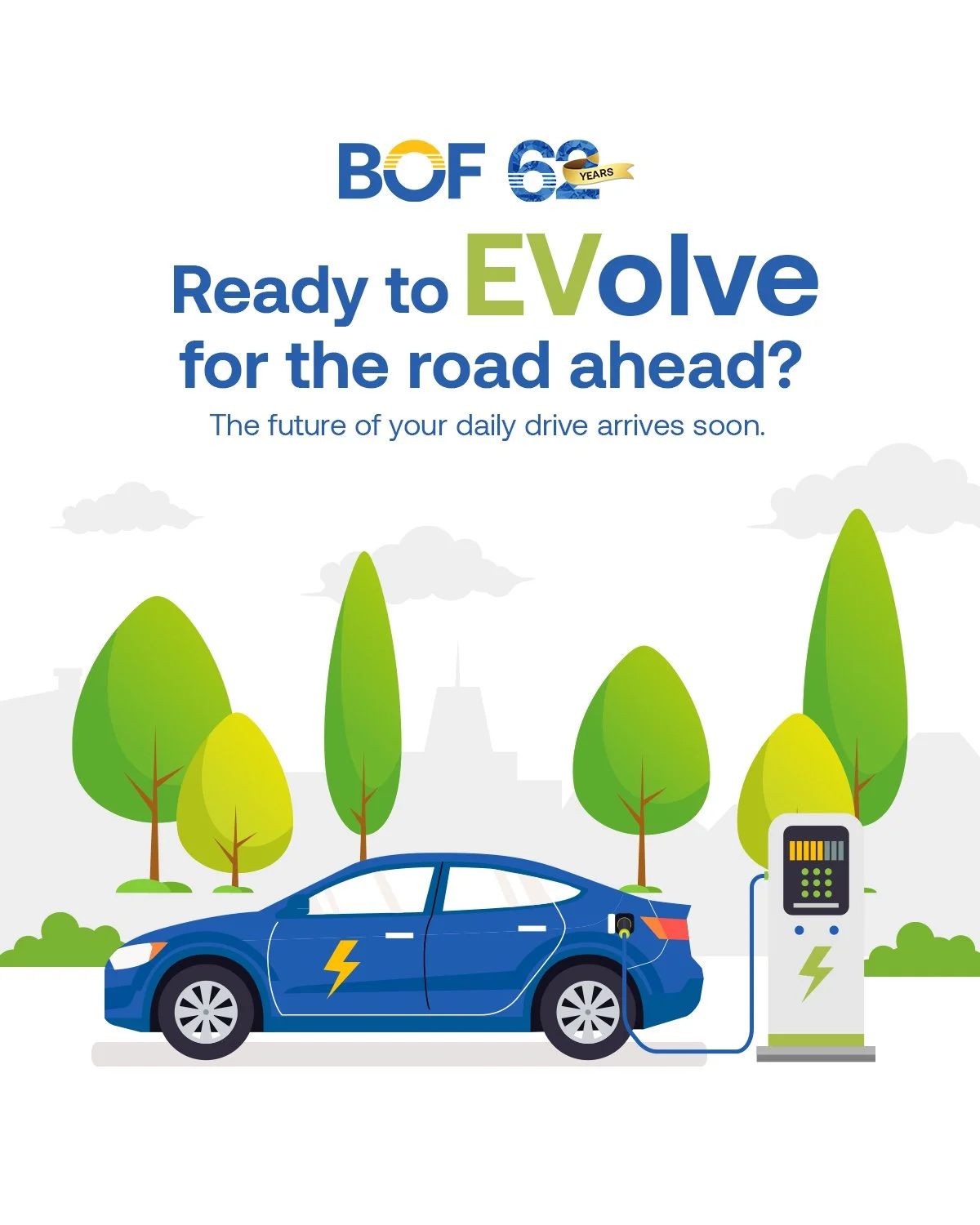 Innovation just got a makeover. Experience instant speed and a quiet ride that changes everything. See the road in a whole new way.

Power has never been this clean. Coming soon to BOF.

#BOF

BOF, Inc. (A Rural Bank) is regulated by the Bangko Sentr