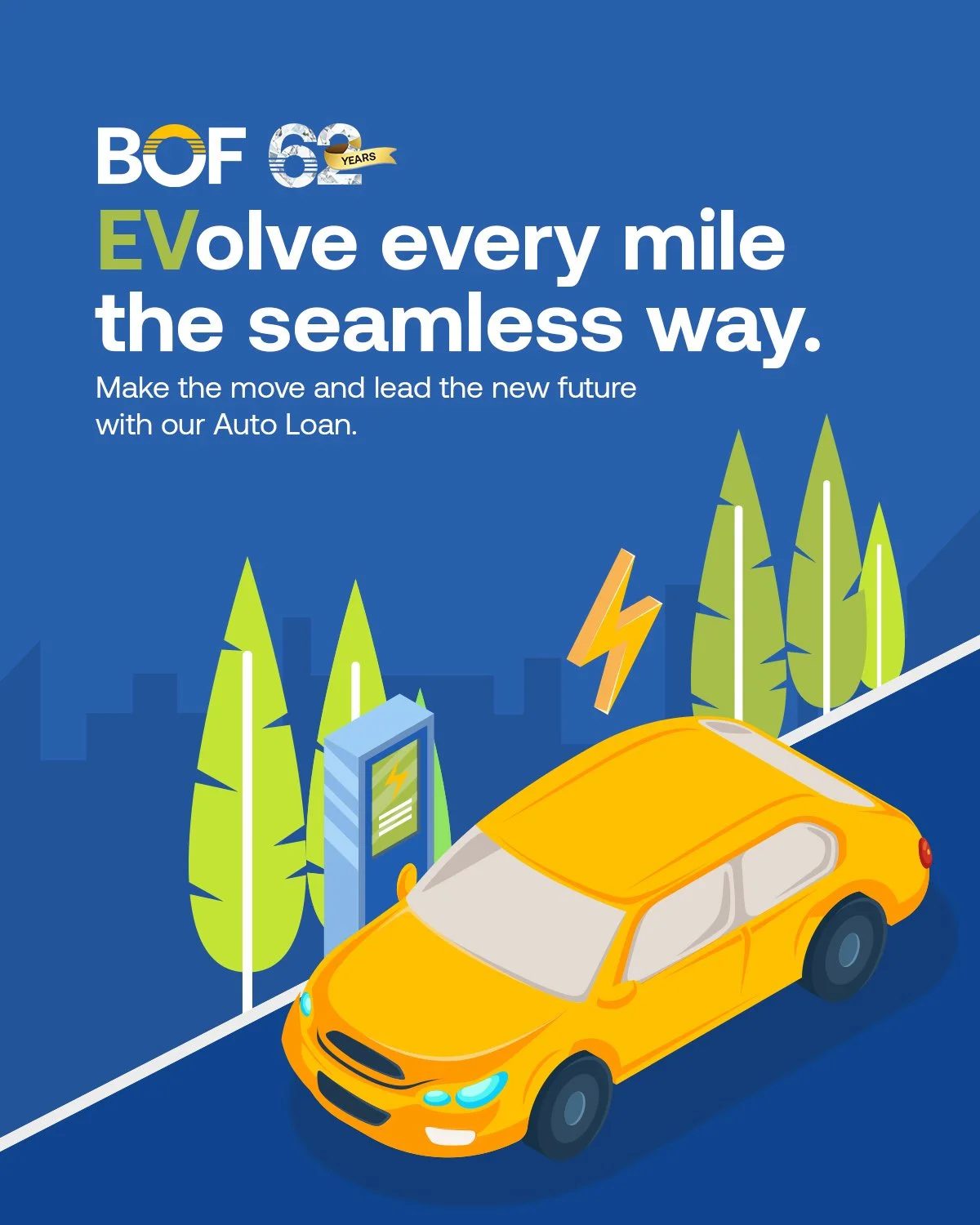 Experience a loan that moves as seamlessly as your drive to put you behind the wheel of the future.

#BOF

BOF, Inc. (A Rural Bank) is regulated by the Bangko Sentral ng Pilipinas (www.bsp.gov.ph).

For inquiries and concerns, please visit your neare