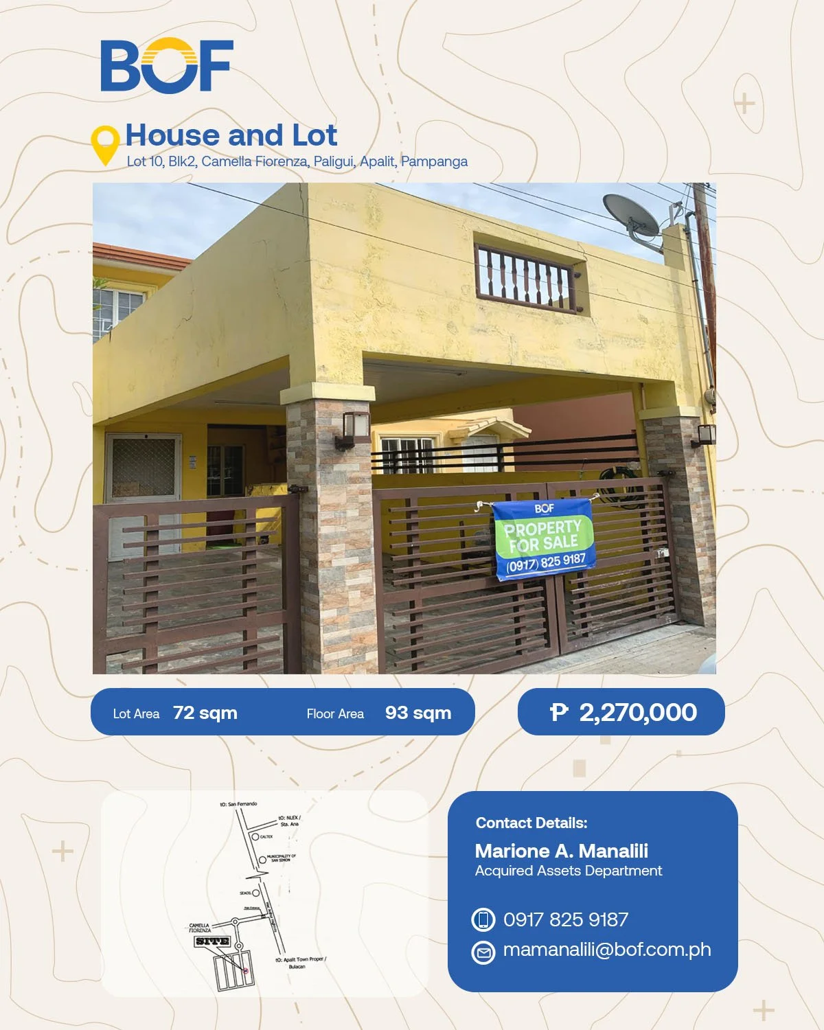 At BOF, we make your dreams highly accessible with our selection of assets available for purchase. Because we believe that owning a home or securing a prime piece of land is one of life's greatest milestones. Browse our listings now and discover a ne