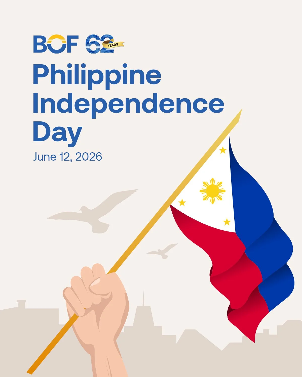 Rooted in history and driven by a shared future, BOF celebrates the resilience and unity of every Filipino. This Independence Day, let us celebrate our freedom and the joy of sharing it with those who matter most.

Happy Independence Day!

https://bo