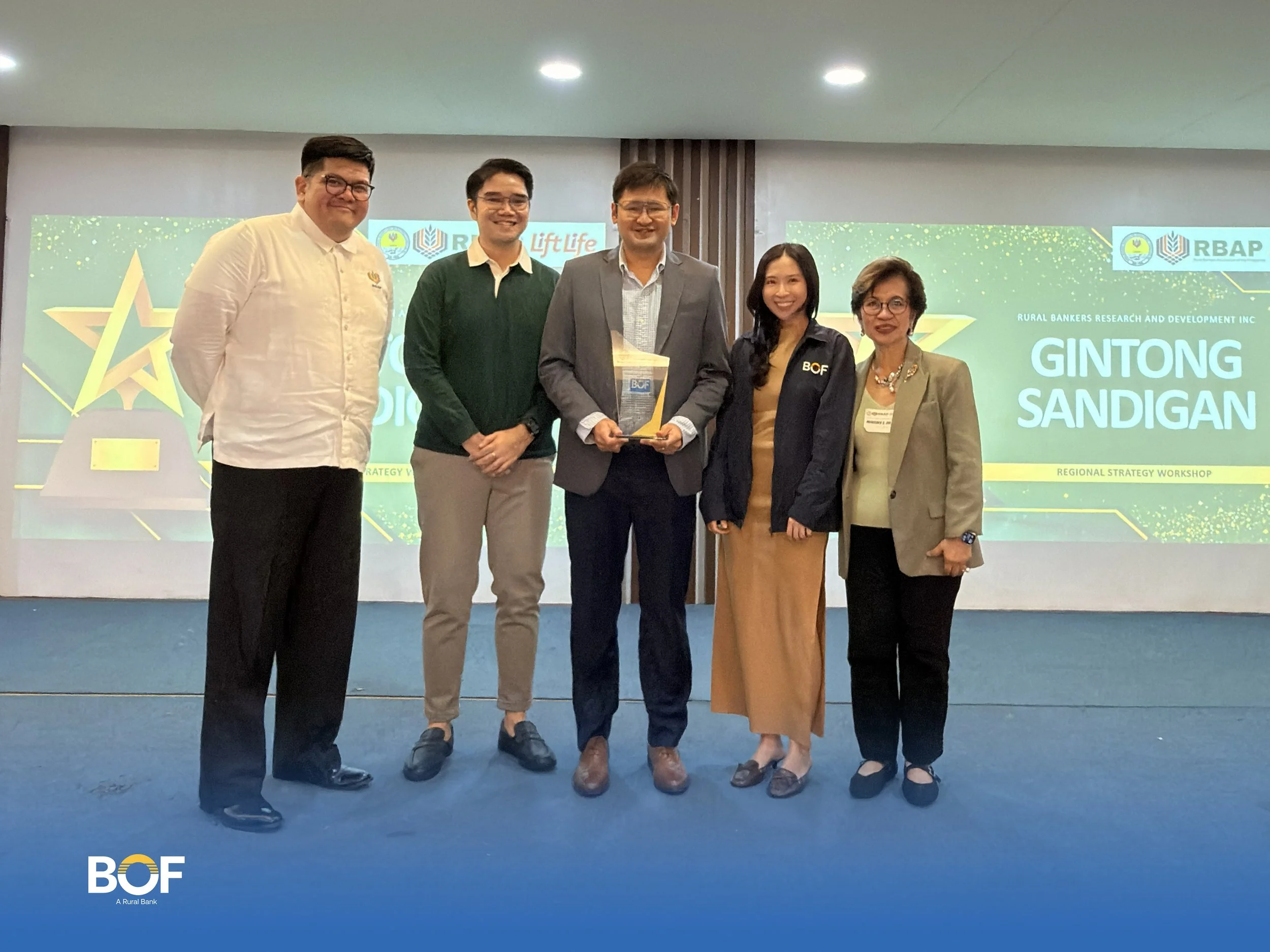 A Golden Mark of Purpose: BOF Receives Gawad Gintong Sandigan&nbsp;