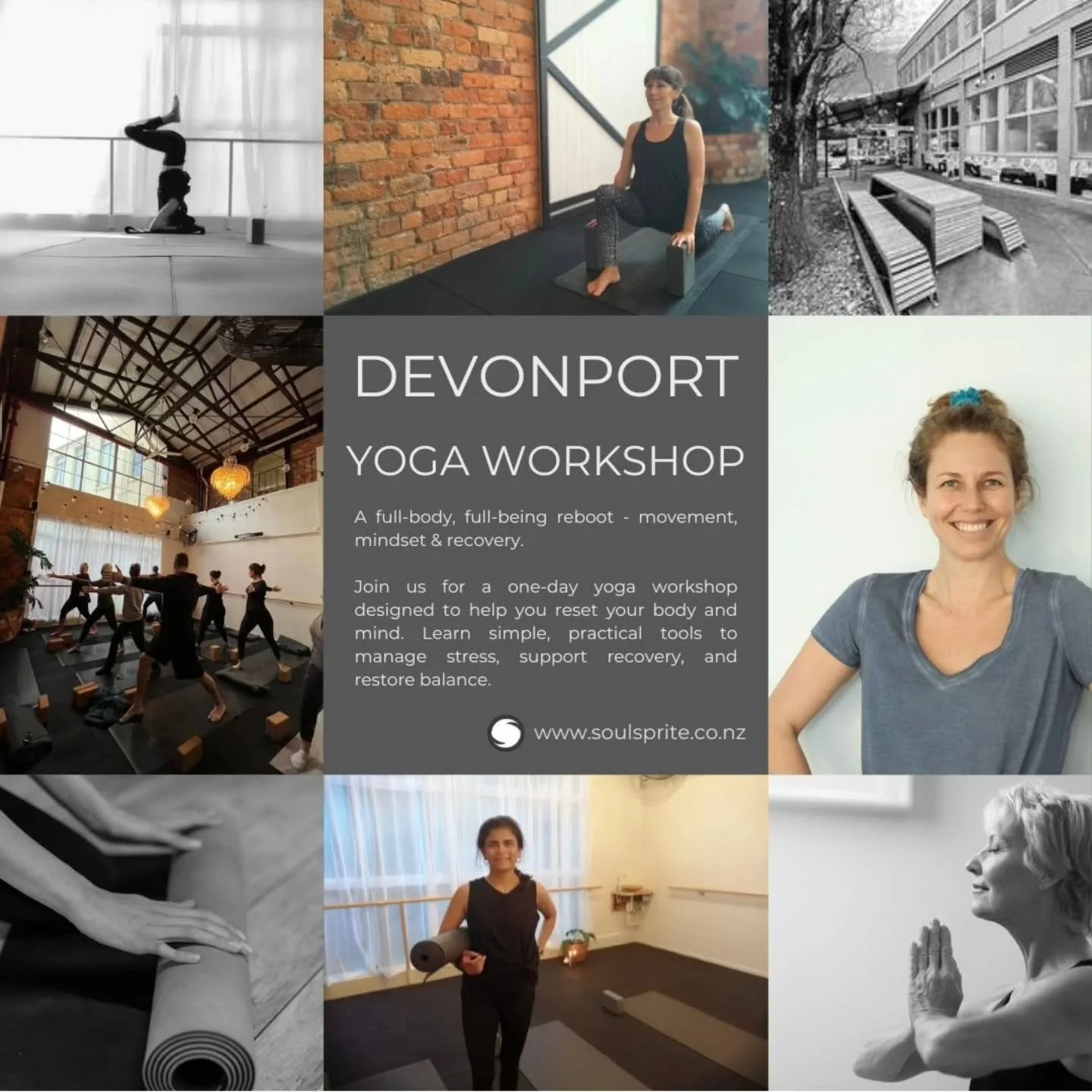 The Yoga Reset WORKSHOP ✨️ 

Join Nicole @purnimatrasi and @alyssa_bird2020 in Devonport this August 😍🩵💥👣

#aucklandyoga #yogaworkshop 

@soulspritefitness