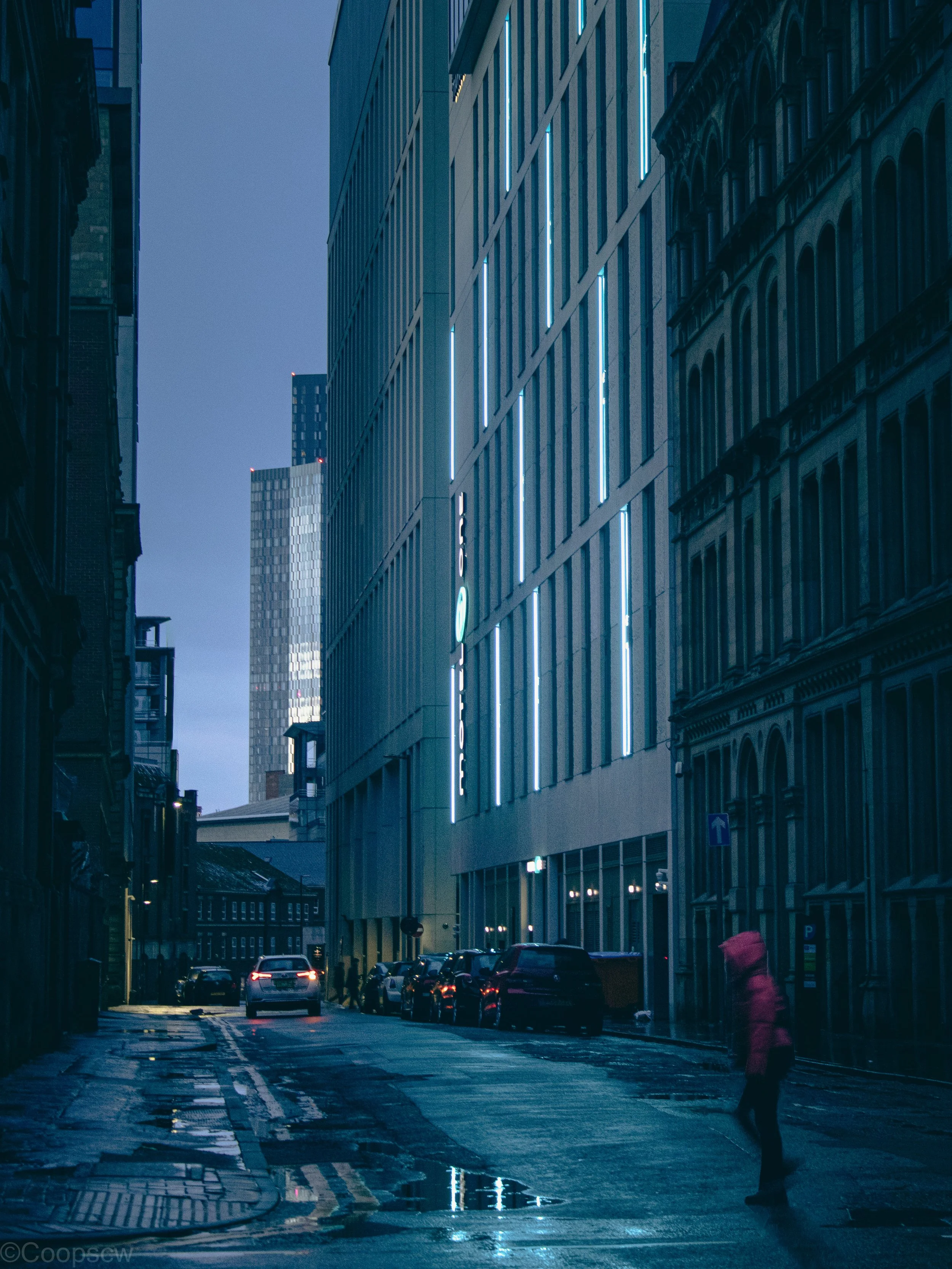 Manchester in Blue
