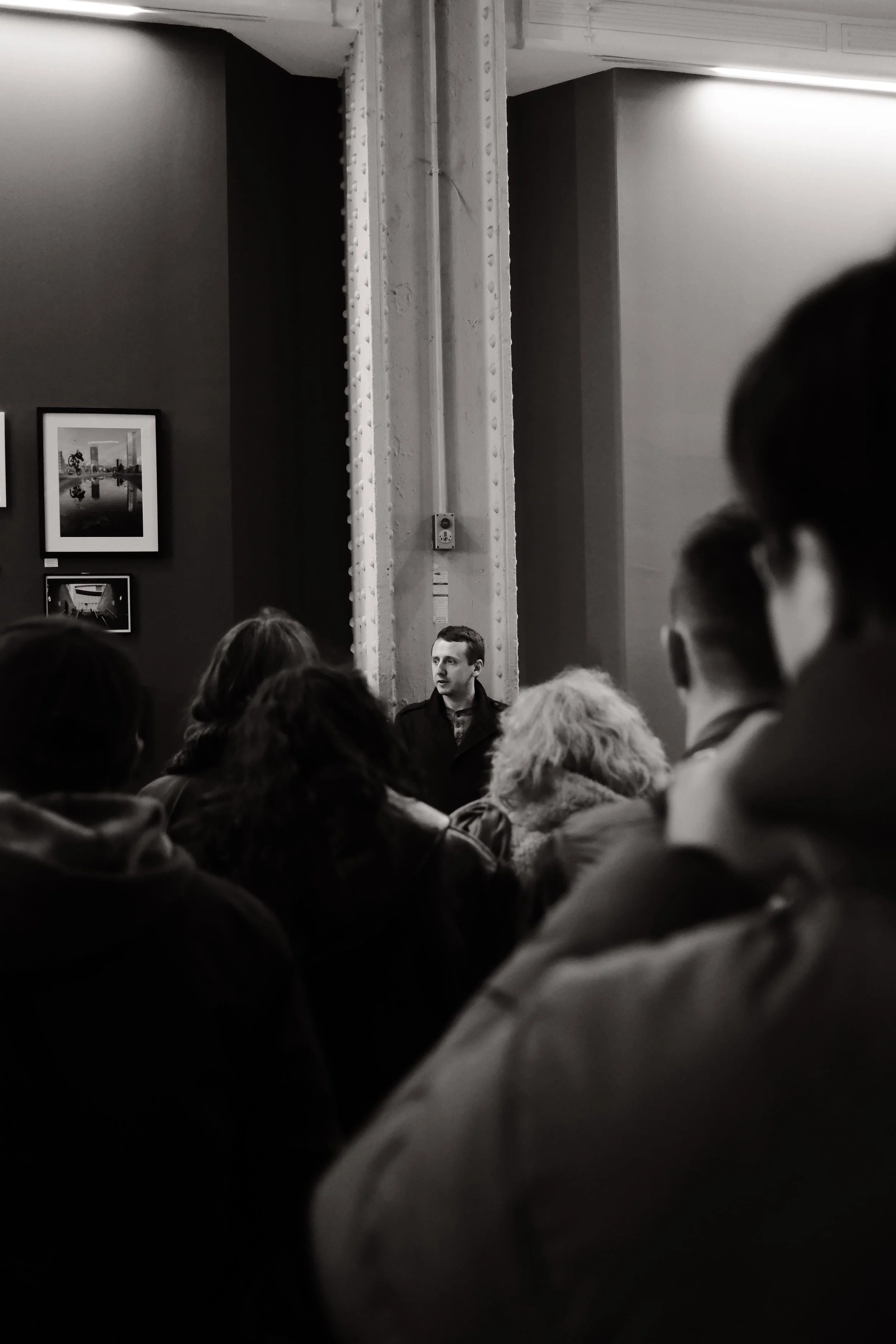 Lee Cooper at the MancUnity exhibition