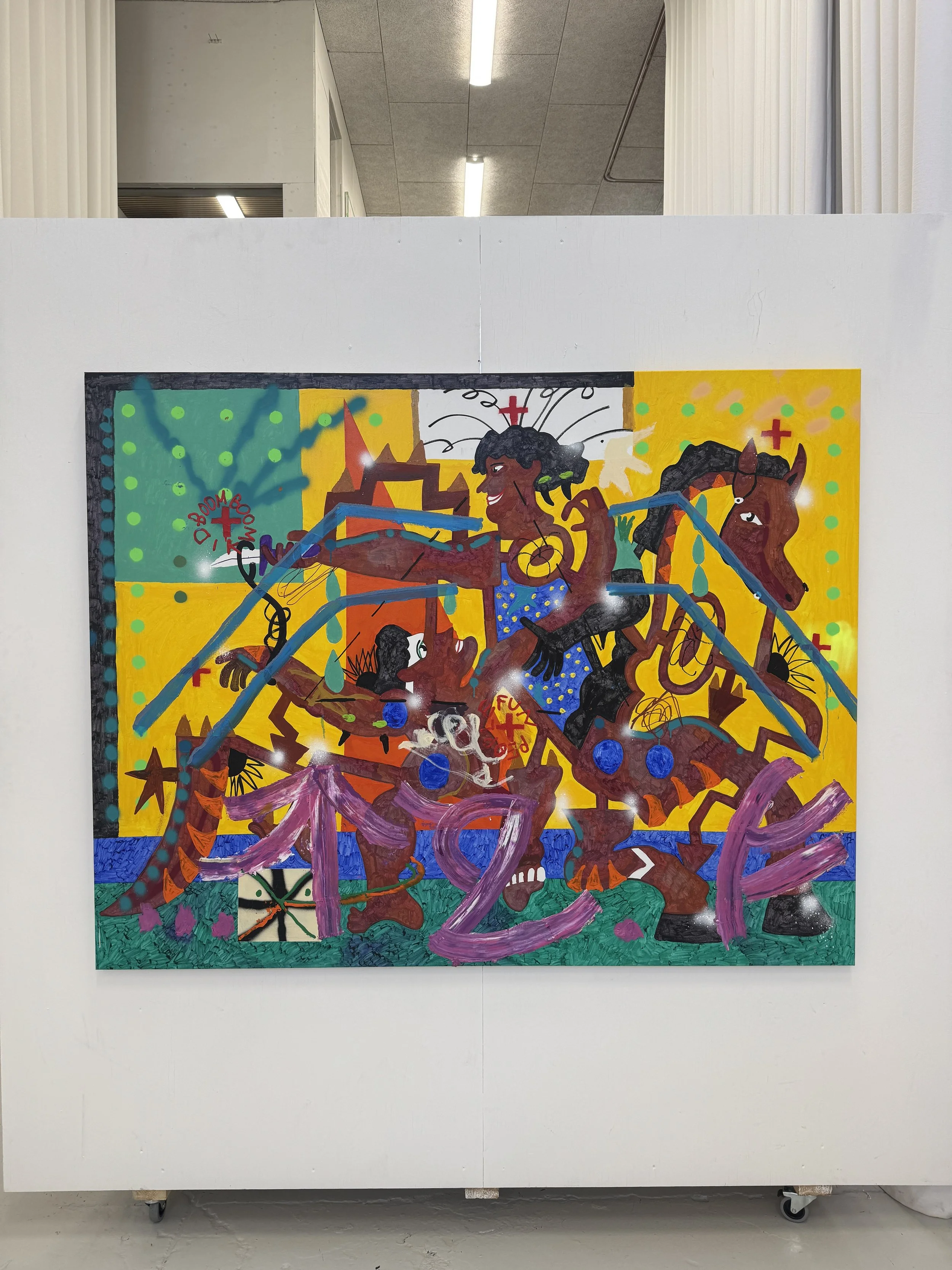 Nicholas Koshkosh - Chiron teaching Achilles, 2026
