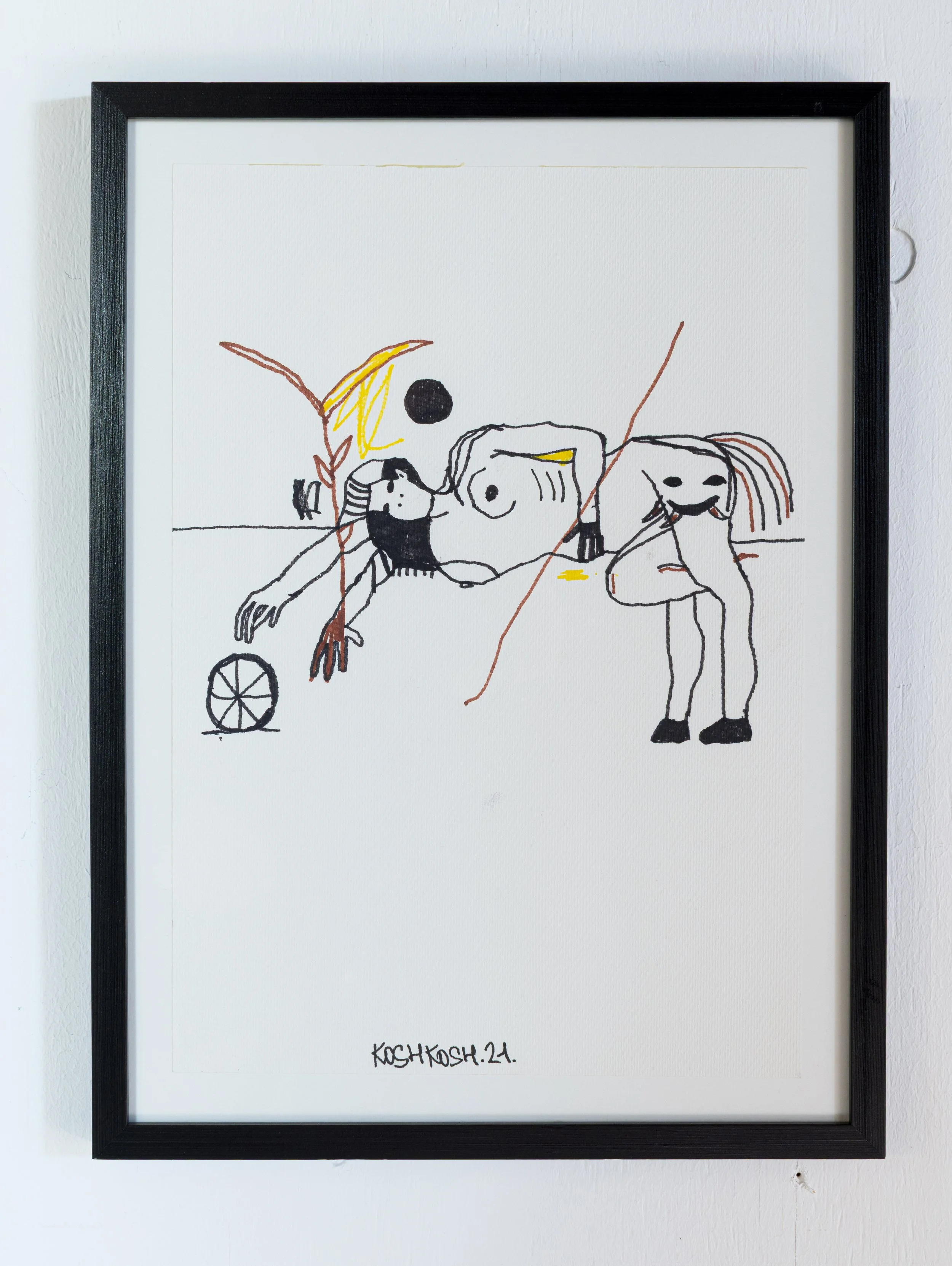 Nicholas Koshkosh  - Untitled, 2021