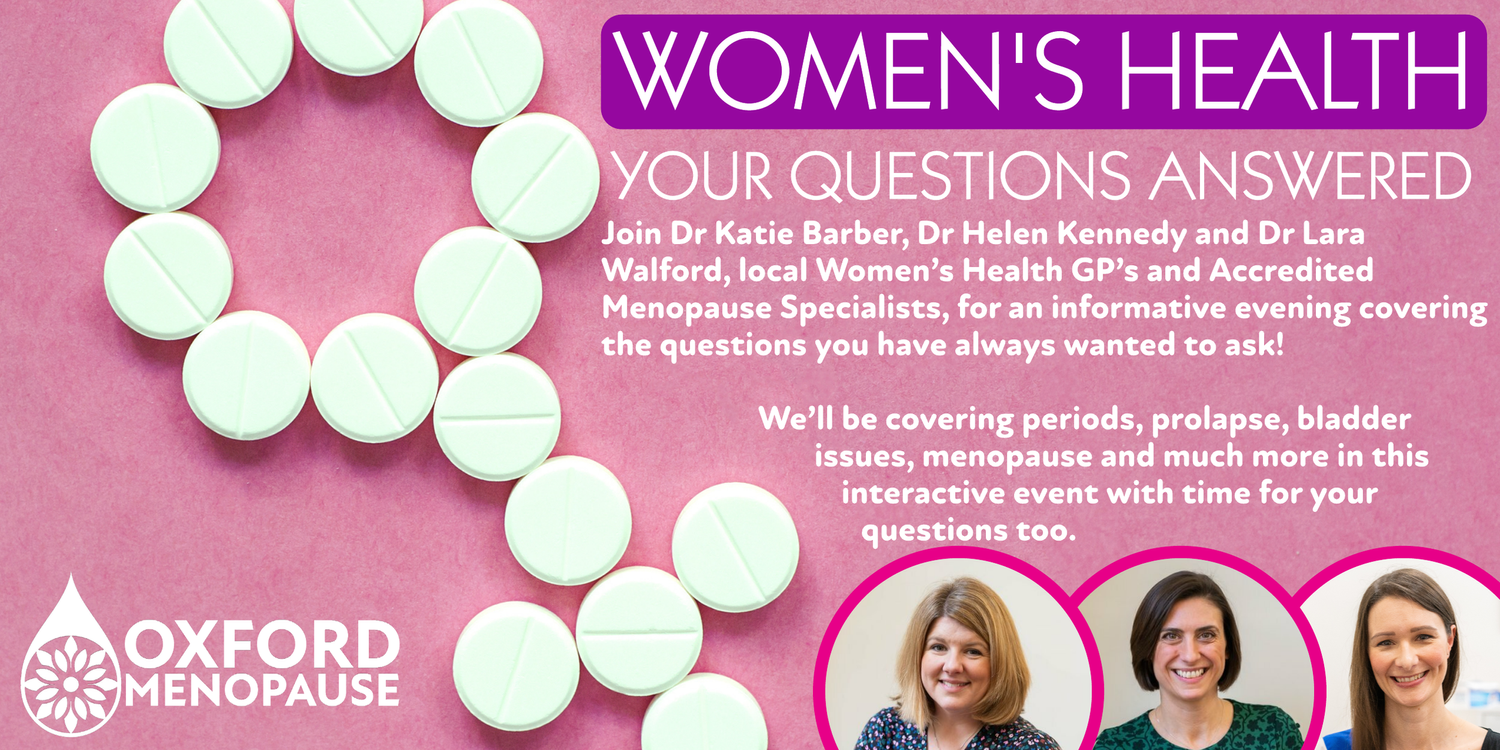 Women's Health Your Questions Answered — Oxford Menopause