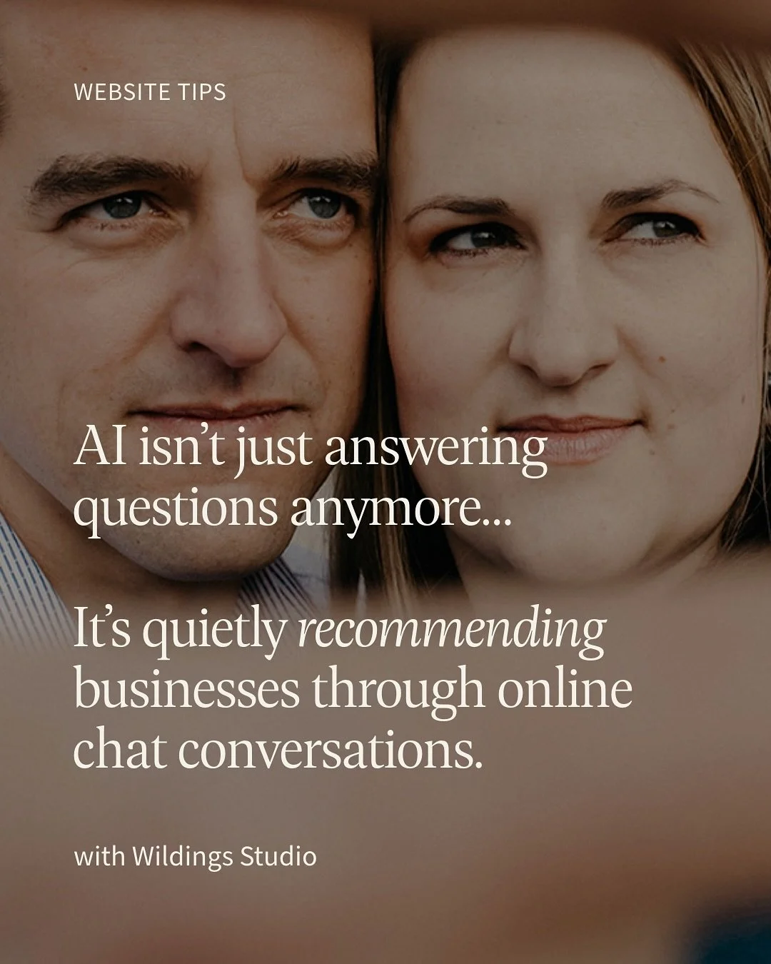If the thought of Generative AI makes you freak out… you’re not alone. 🙃
But most people don’t realise that AI isn’t just answering questions anymore — it’s quietly recommending businesses like yours.
The way p