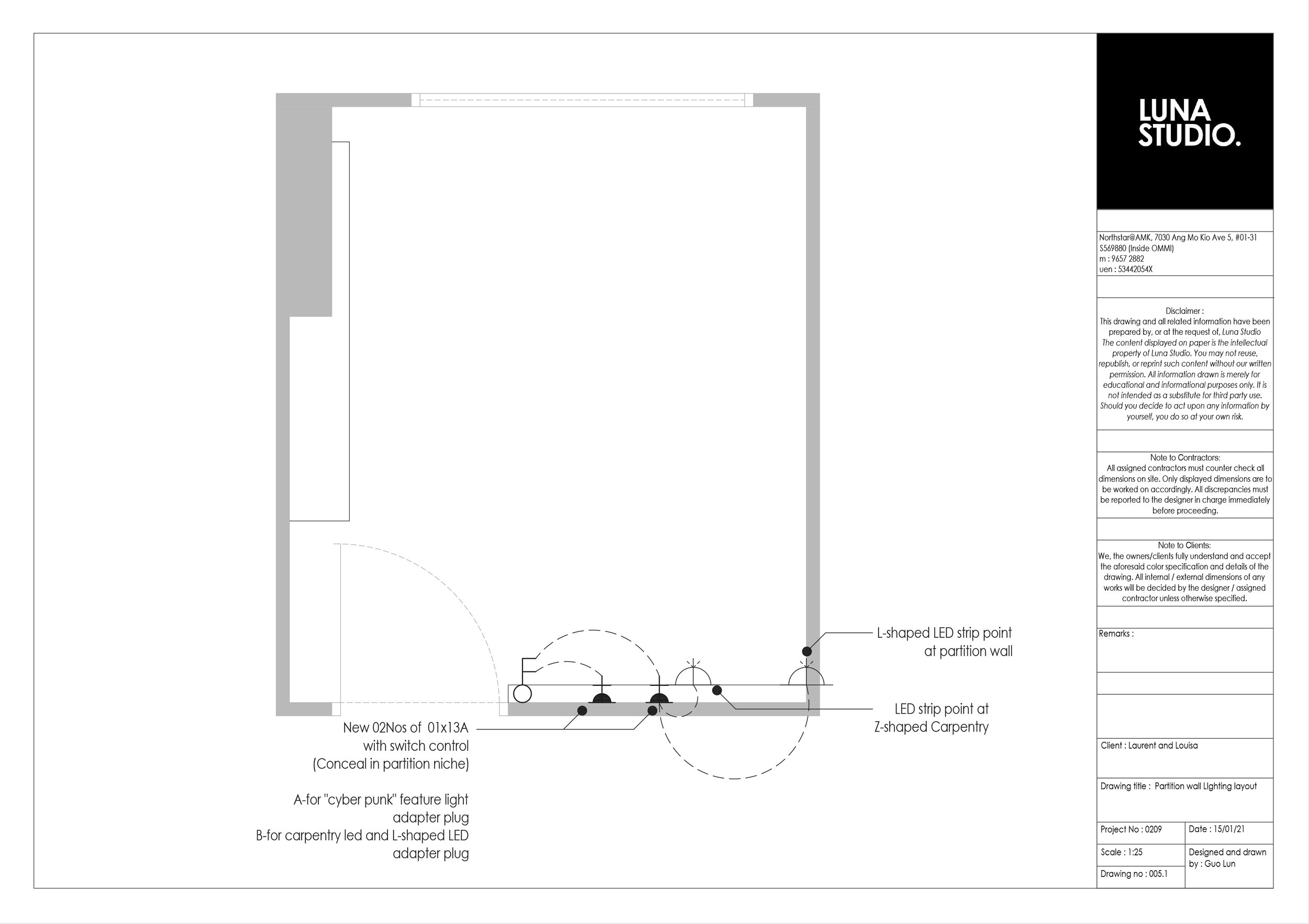 05.2 (ELECTRICAL) (PARTITION WALL LED LIGHT) PARTITION LAYOUT LAURENT DETAIL LUNA STUDIO-Layout.jpg