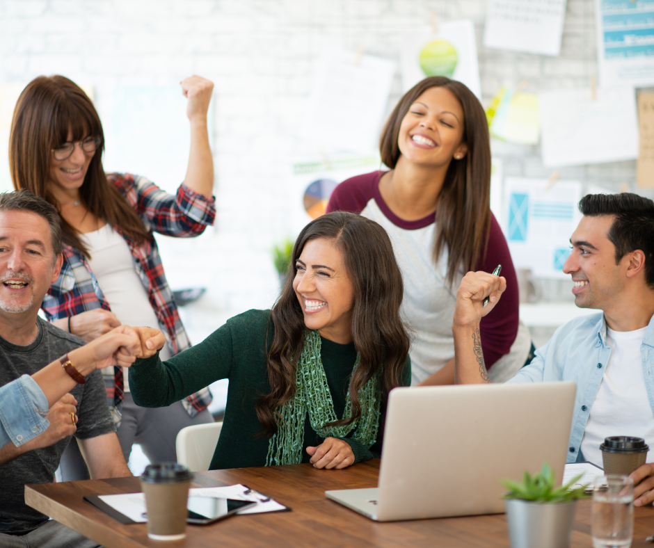 successful team meeting