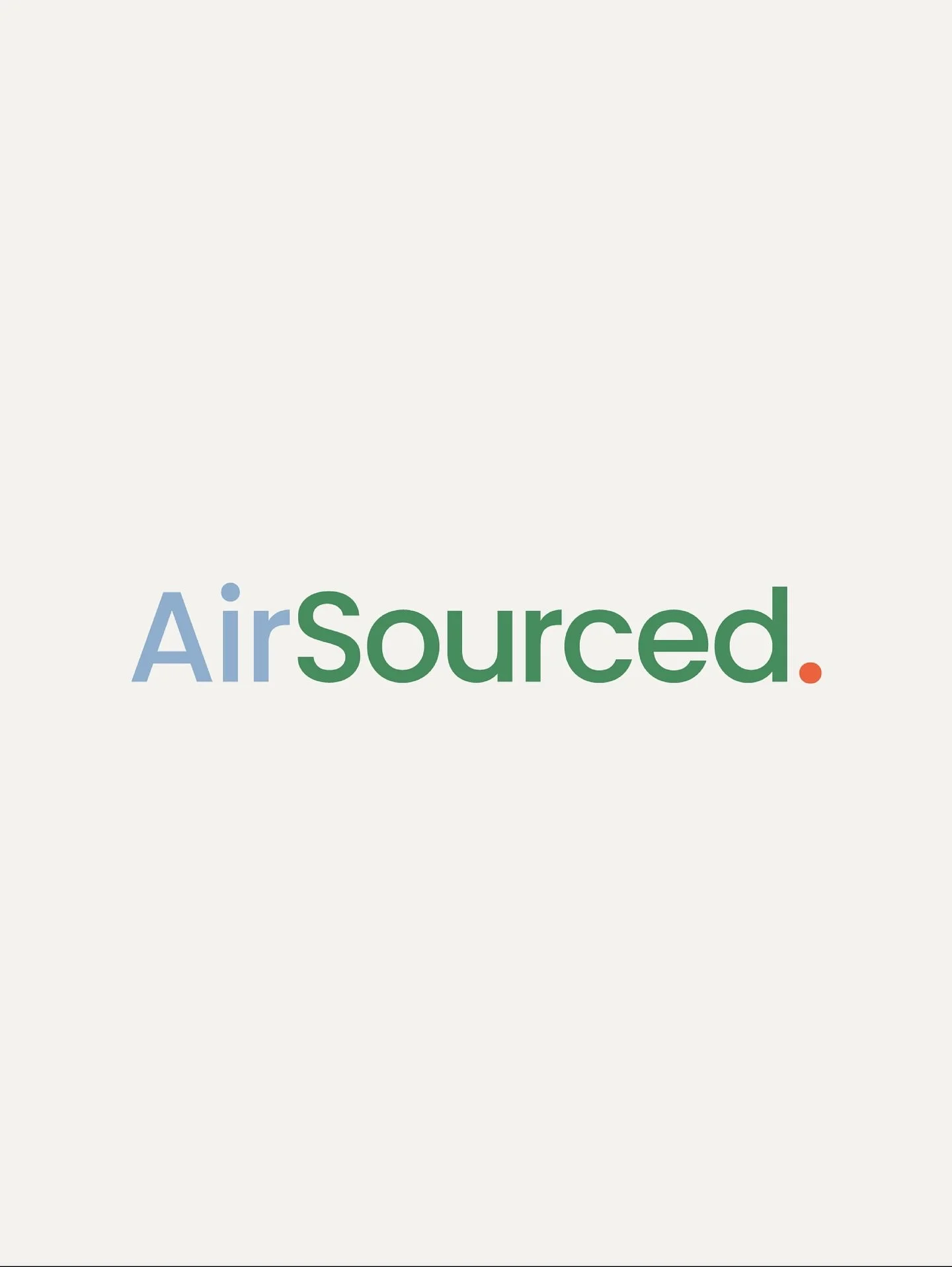 Sharing a project from earlier this year: the identity for AirSourced, a company driving change in the renewable heating sector.
With sustainability, trust and quality at its core, this rebrand brings clarity, confidence and adaptability to a busine