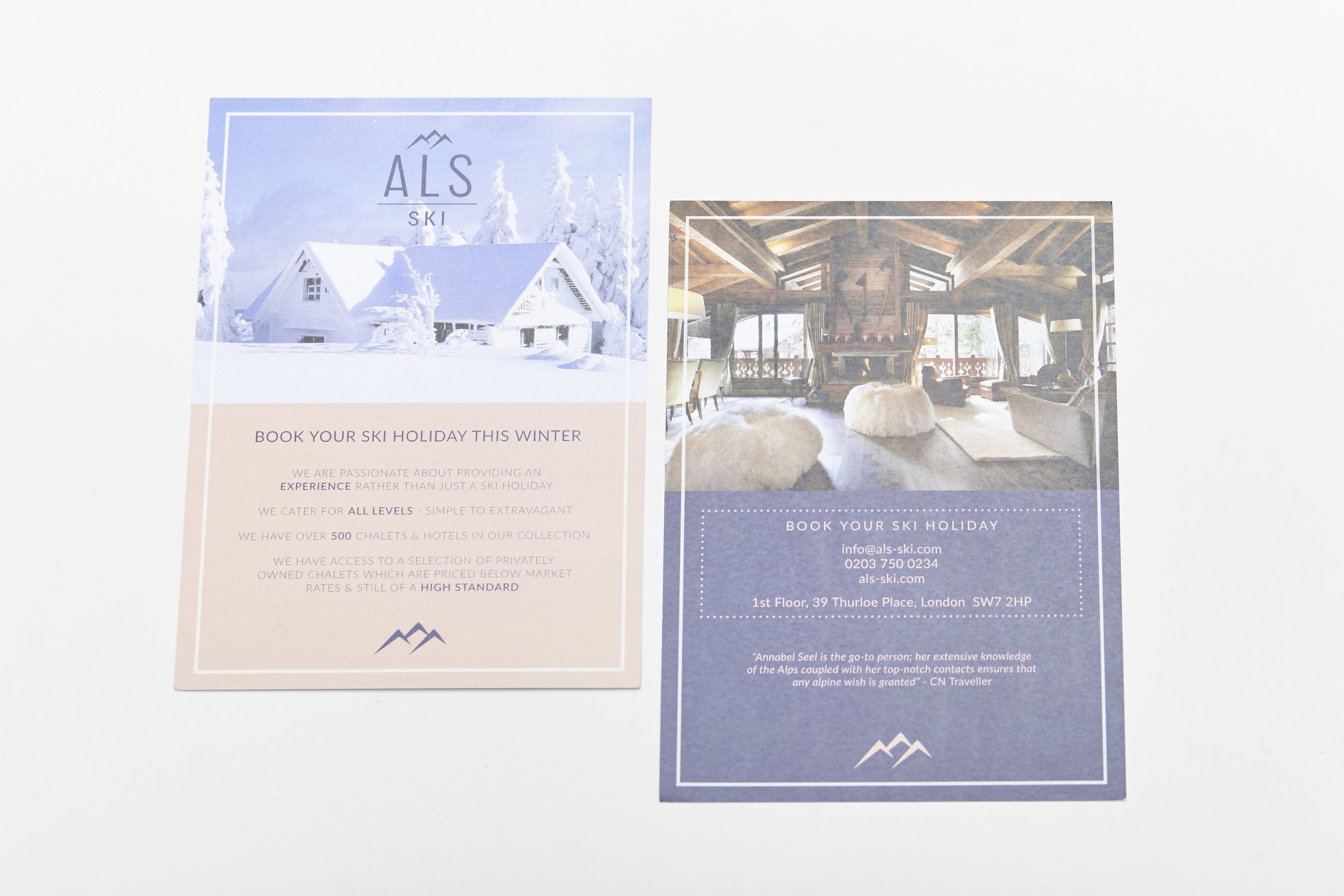 ALS Ski Logo Design by Isabel & Ink
