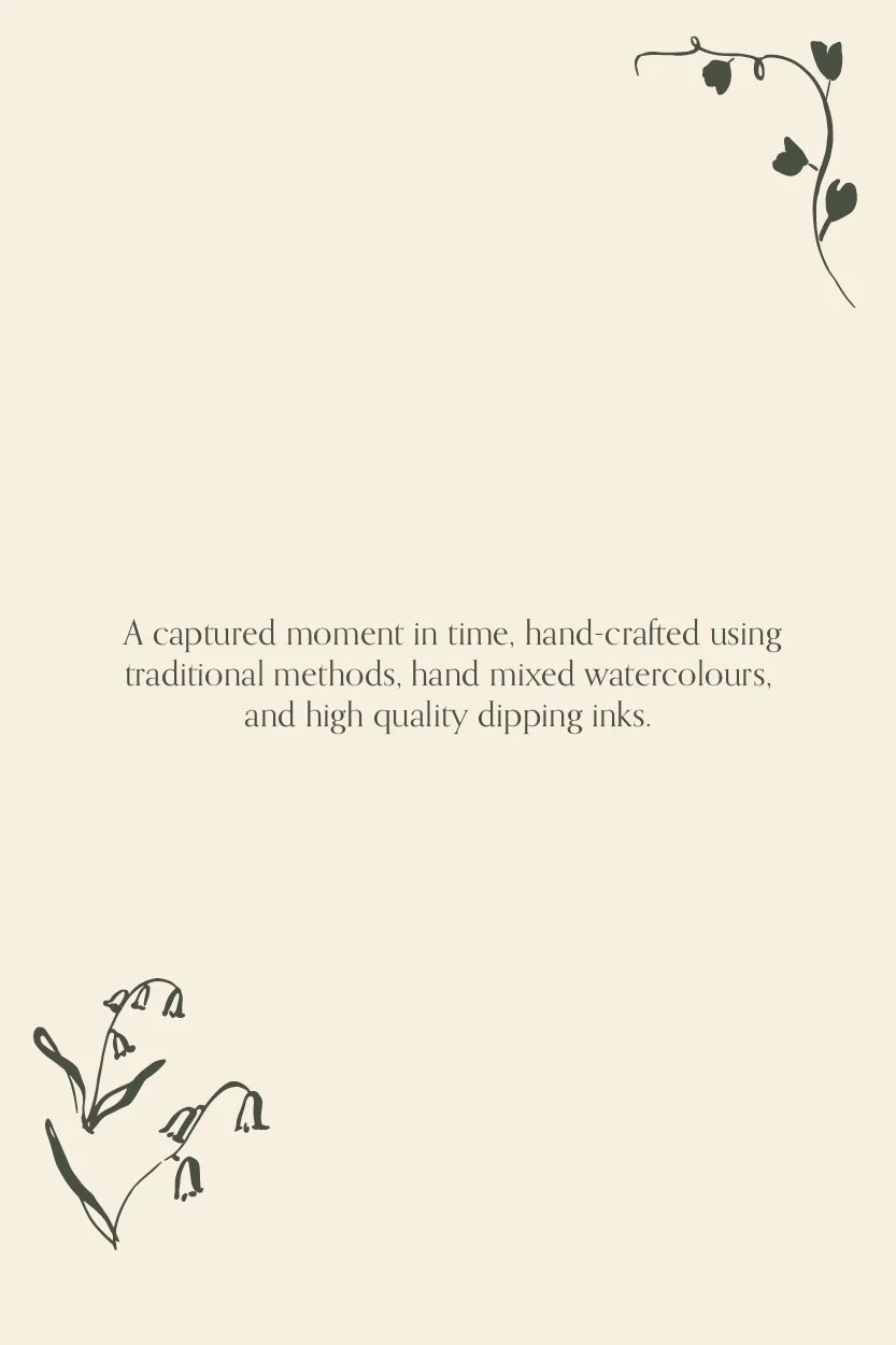 Brand identity designs for The Millustrator, encompassing logo, website mock-ups, and bespoke illustration-based branding.