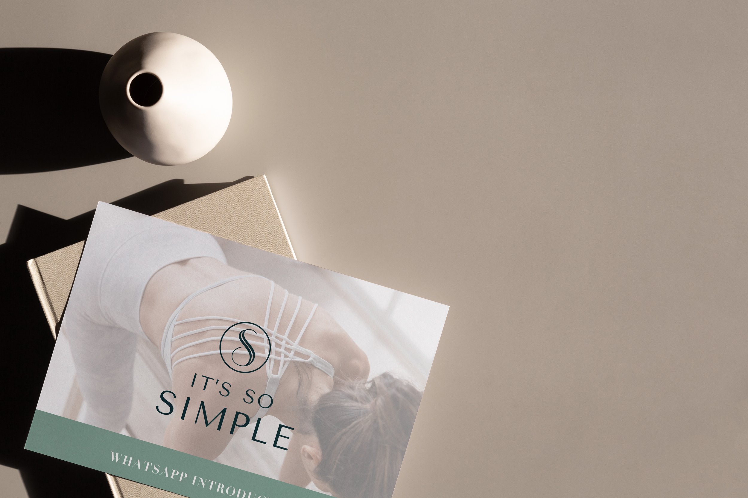 It's So Simple Logo Design by Isabel & Ink