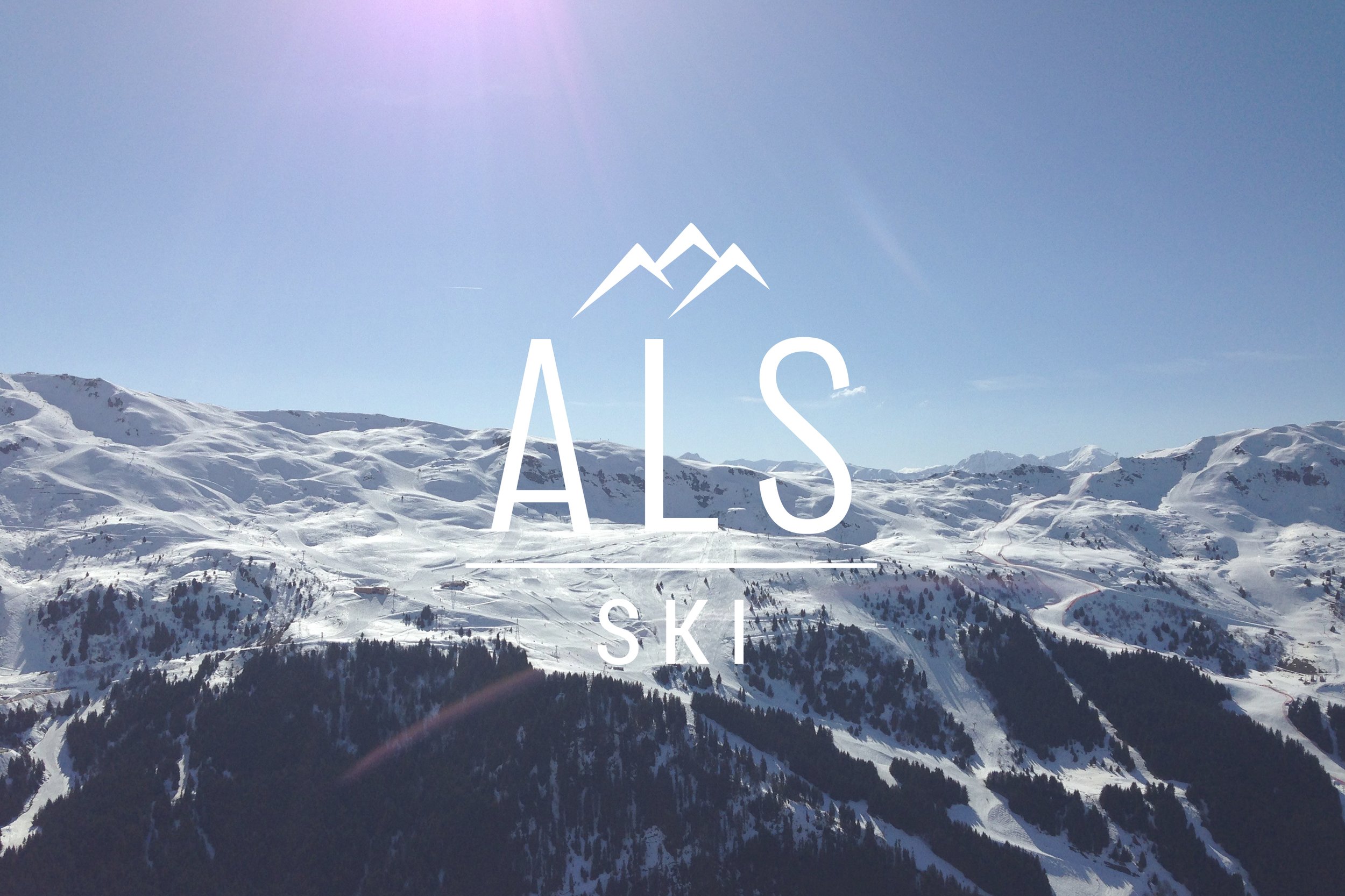 ALS Ski Logo Design by Isabel & Ink