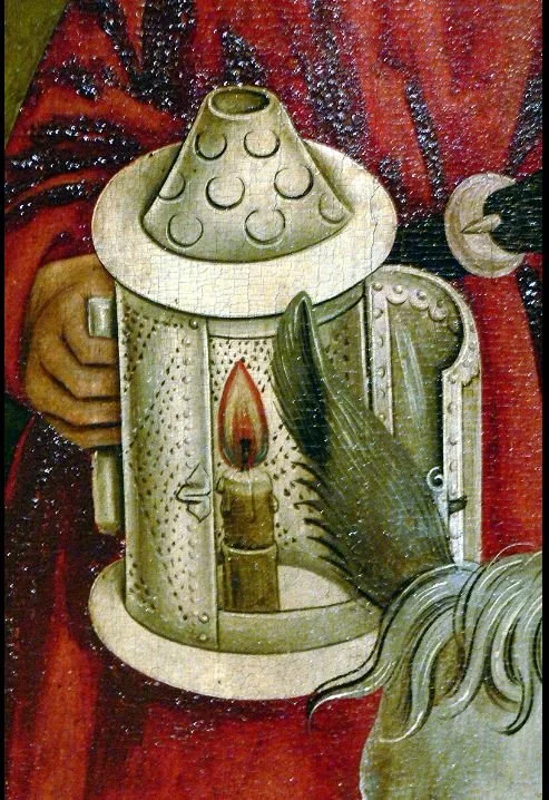 Early lanterns in art, pre-1620.