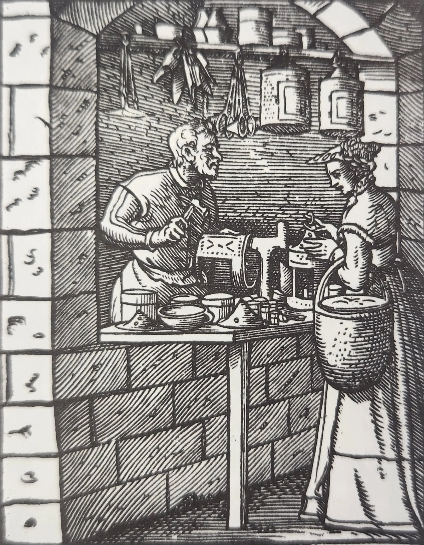 "The Lantern Maker", from The Book of Trades, 1578, by Jost Amman and Hans Sachs, pg 88.