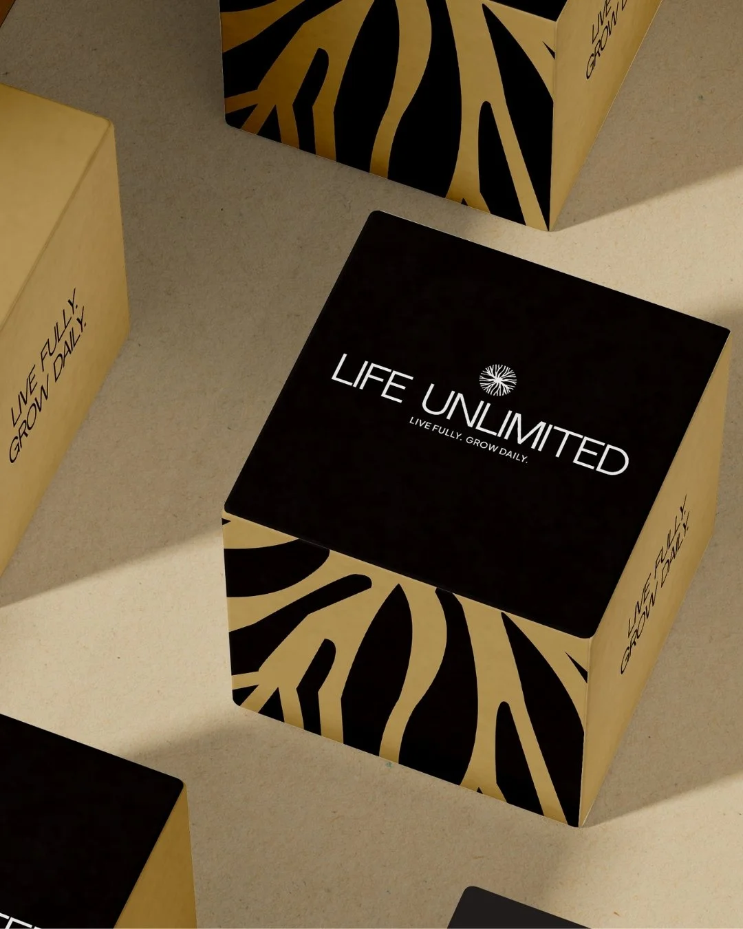 Brand Design complete for Life Unlimited! Life Unlimited is a human development company and parent brand behind a portfolio of purpose-driven platforms that support whole-person transformation. They create transformative tools, frameworks, and experi