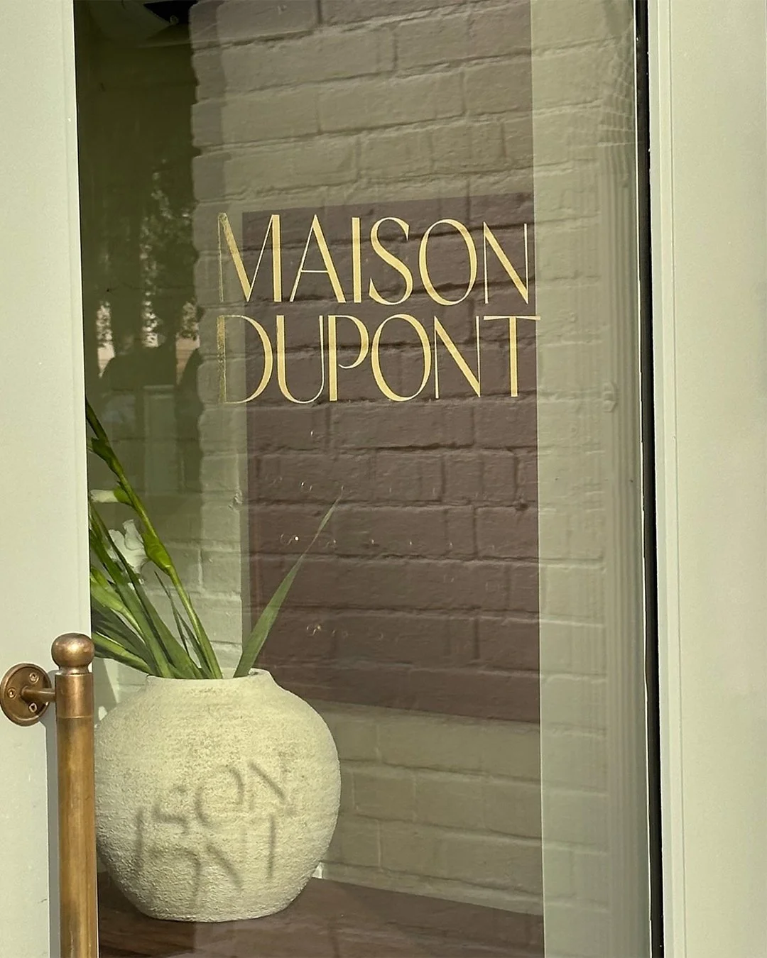 Proud to have designed the brand identity for Maison Dupont in Washington, D.C.! 🏨✨ I create hospitality brands for boutique hotels, Airbnb retreats, and spa-like escapes&mdash;helping each space feel inviting, unique, and thoughtfully curated.

Fro