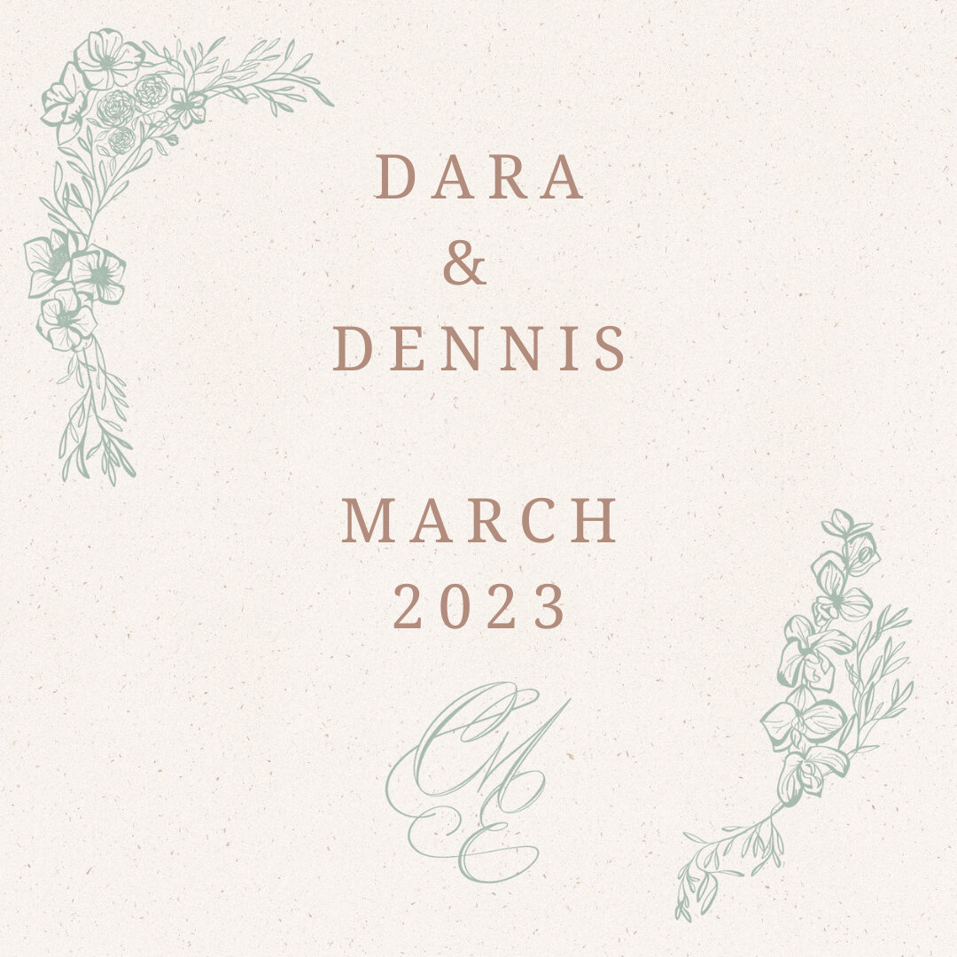 Ⓦⓔⓛⓒⓞⓜⓔ Dara &amp; Dennis​​​​​​​​
​​​​​​​​
An initial call spent laughing for an hour just means this is going to be a fun planning experience. Bring me all the bubbly personalities because I love to laugh with you.​​​​​​​​
​​​​​​​​
But what sparked 