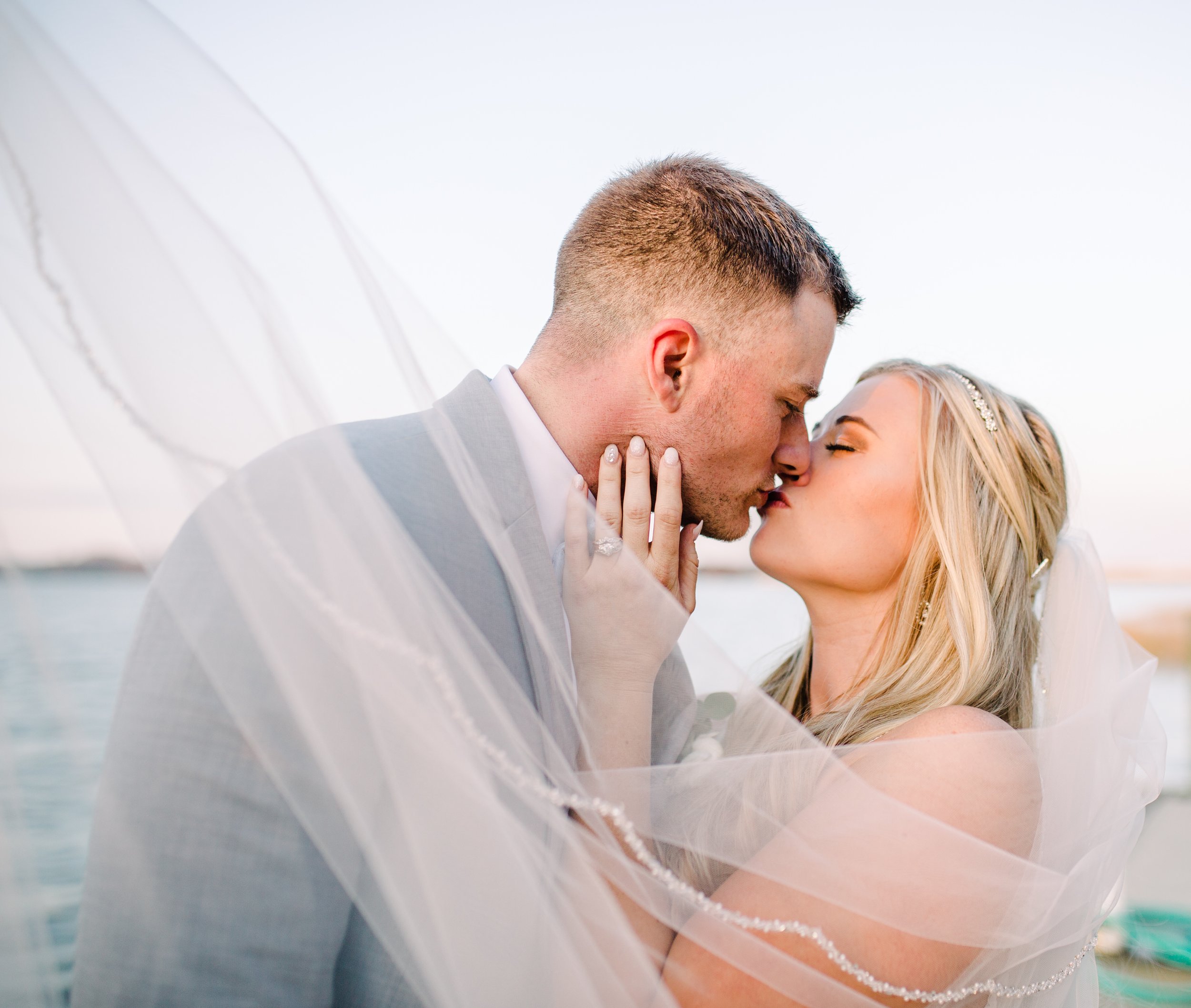 A sunset wedding ceremony on the beach in Florida.jpg