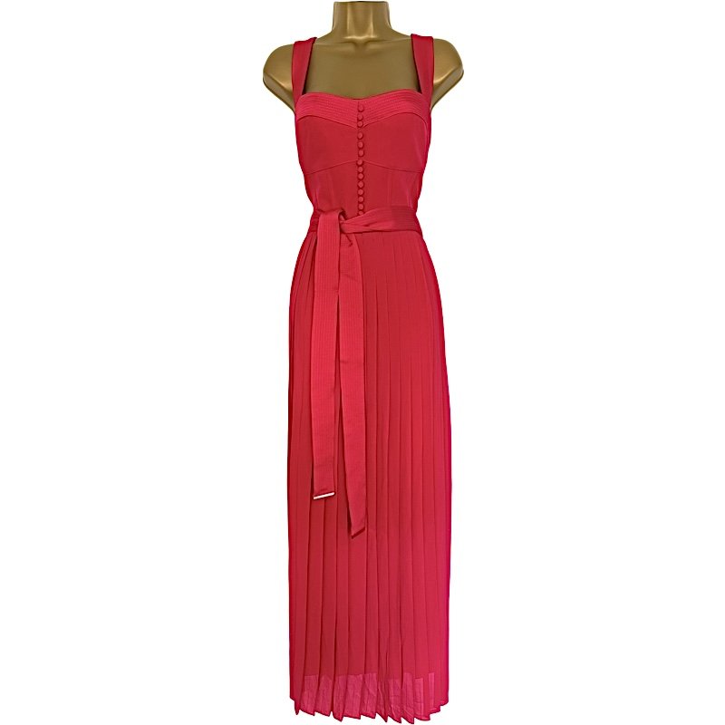KAREN MILLEN raspberry pink maxi dress  Jet Set Dresses