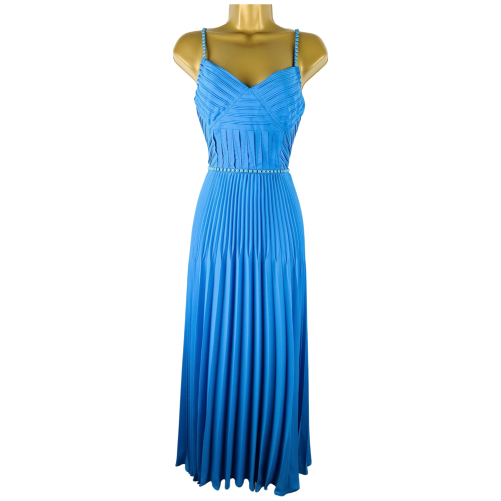 beige fit and flare dress Mocha Sleeveless Midi Color:Yearling Model is 59.5 / subcategory3:Black Mini Dresses Regency Empire Waist Puff