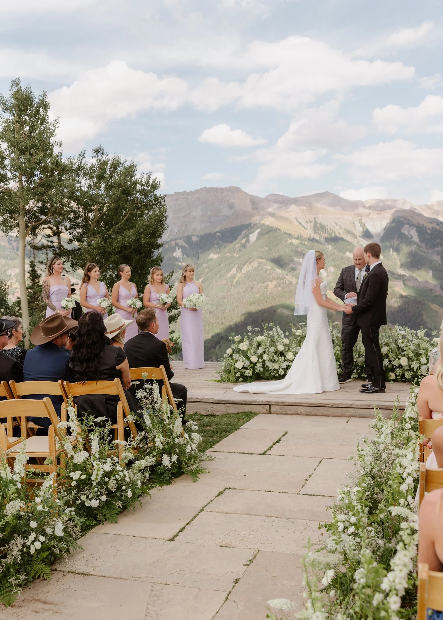 Wedding Ceremony at San Sophia Overlook