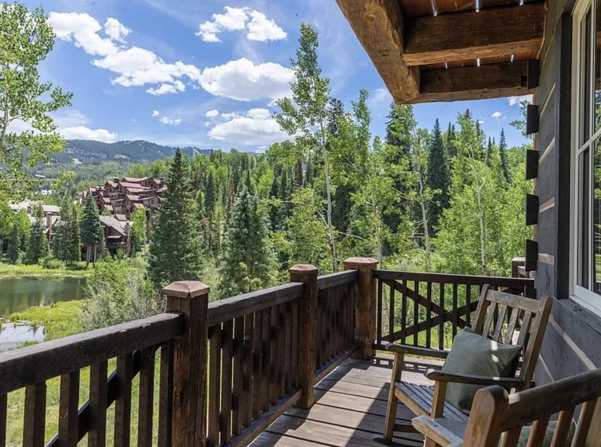 Porch off Master Bedroom