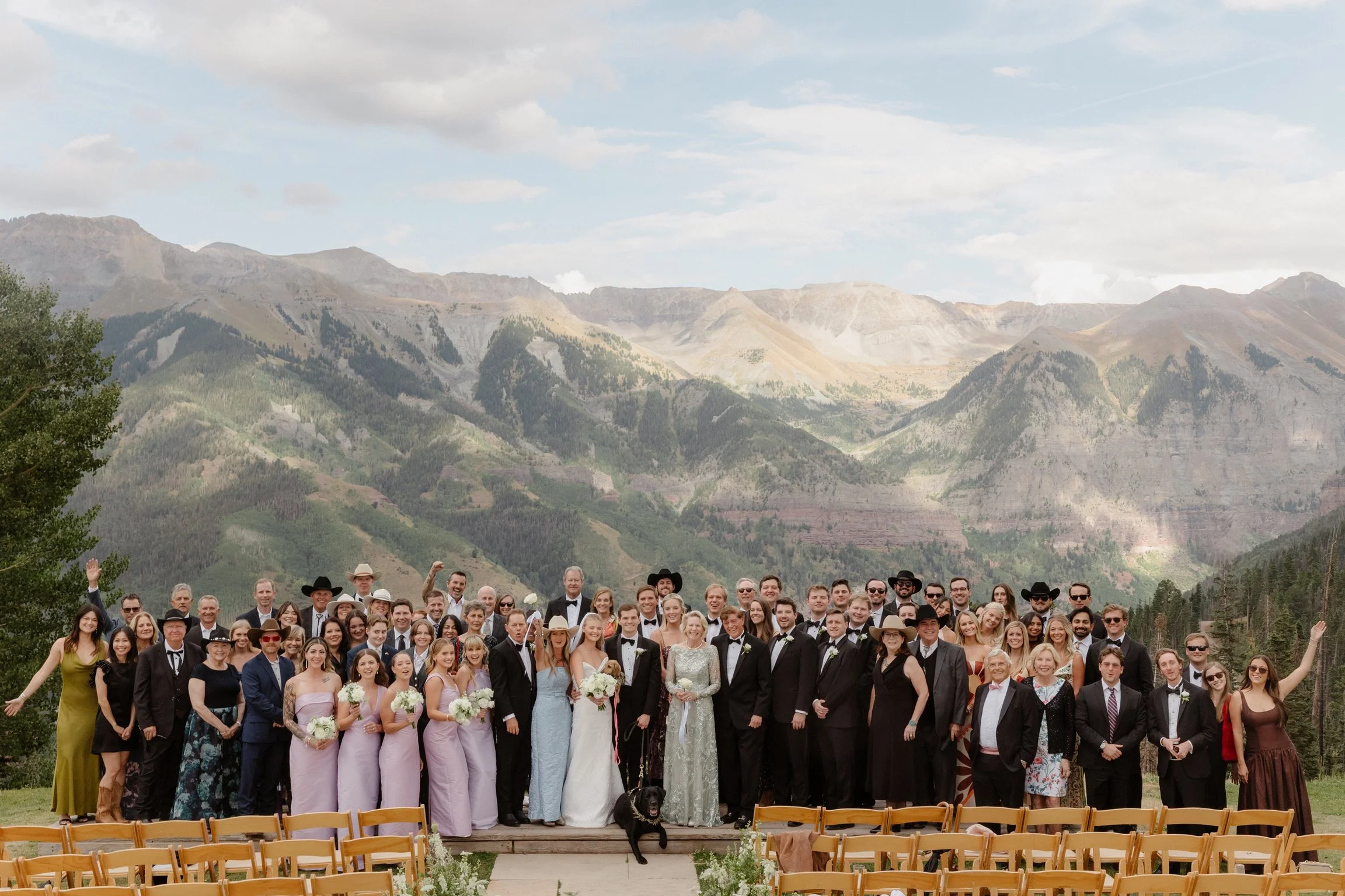 Wedding Ceremony at San Sophia Overlook