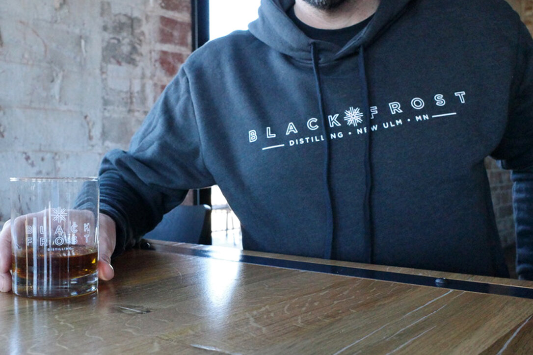 Black Friday weekend special! Buy any Black Frost sweatshirt this weekend at the distillery, and get a $10 gift certificate with purchase! The cocktail room will be open Friday from 4-11pm, and Saturday from 1-11pm. 

#blackfriday #smallbusinesssatur