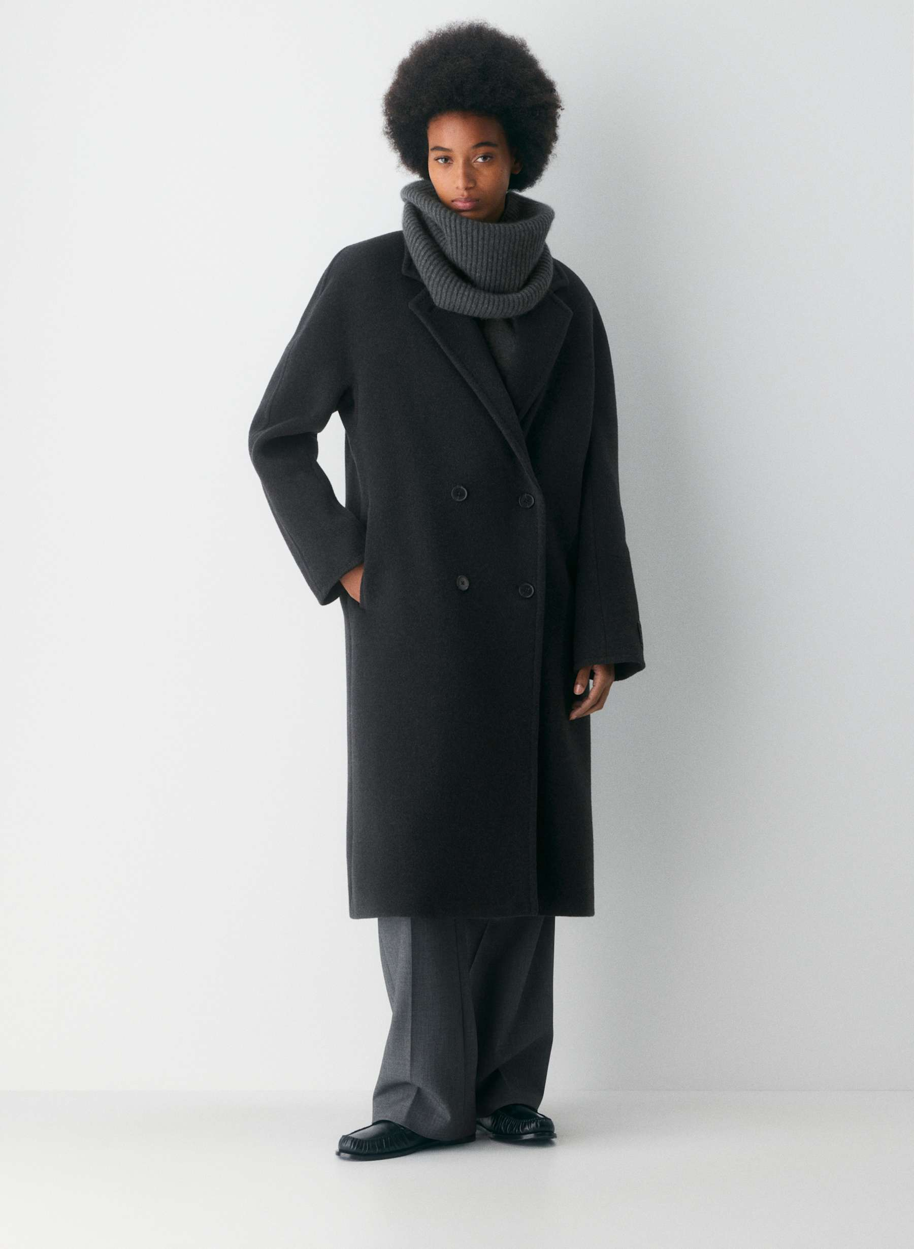 Aritzia Cashmere Rib Neck Warmer