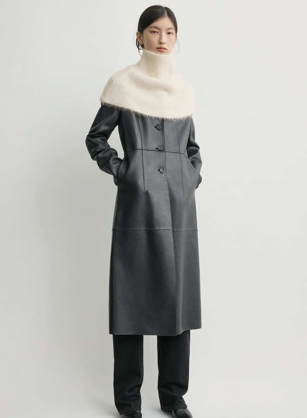 Toteme Funnel Neck Poncho