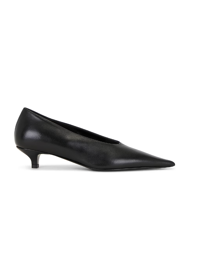 Toteme Sharp Nappa Kitten Heels | $780