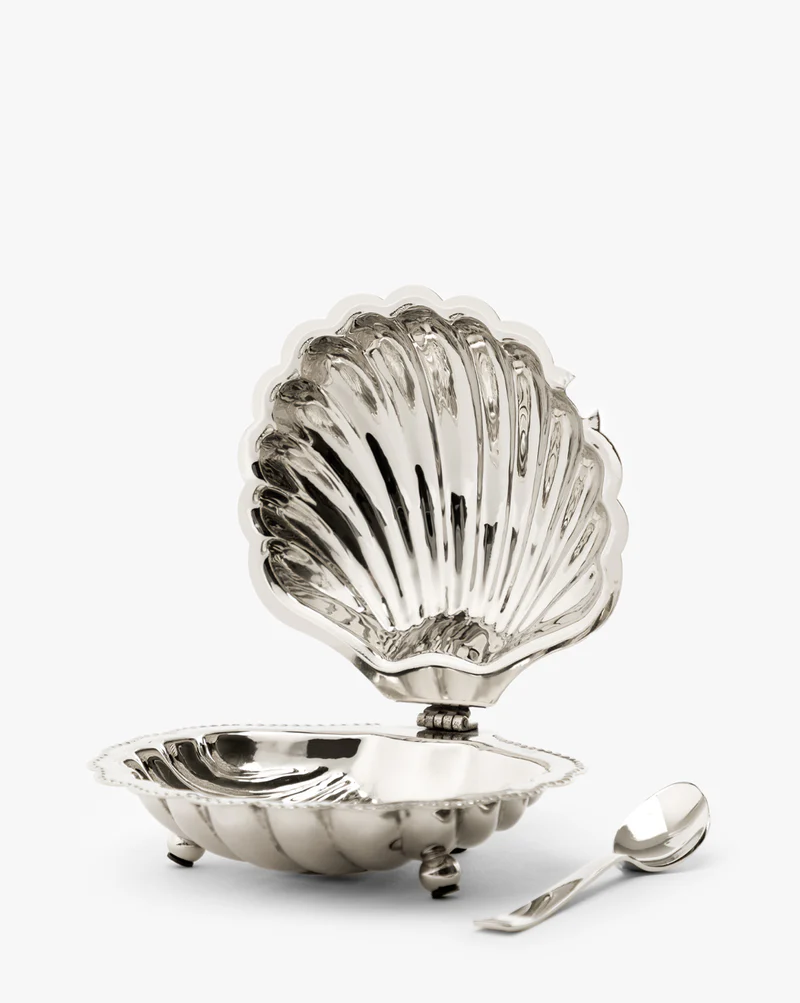 Clam Shell Serving Dish