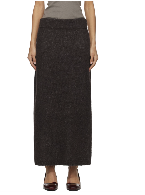 Lauren Manoogian Brown Loft Pencil Skirt | $397
