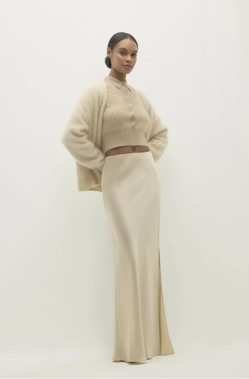 Naked Cashmere Siren Silk Skirt | $350