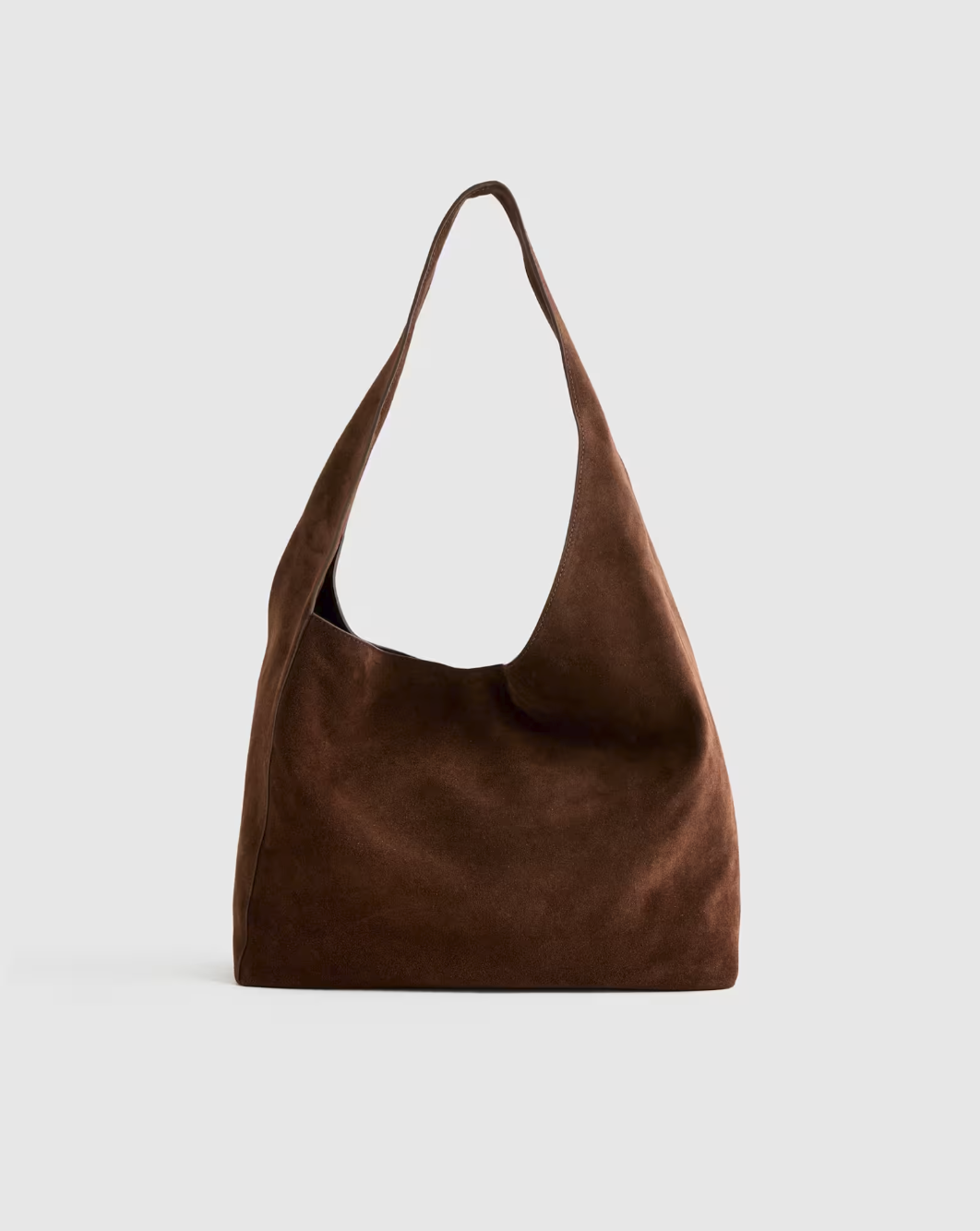 Quince Italian Suede Slouch Tote