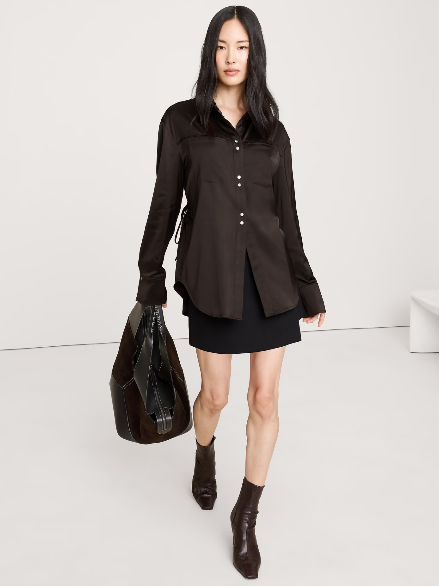 Cinch-Back Dress | Was: $120, Now: $36