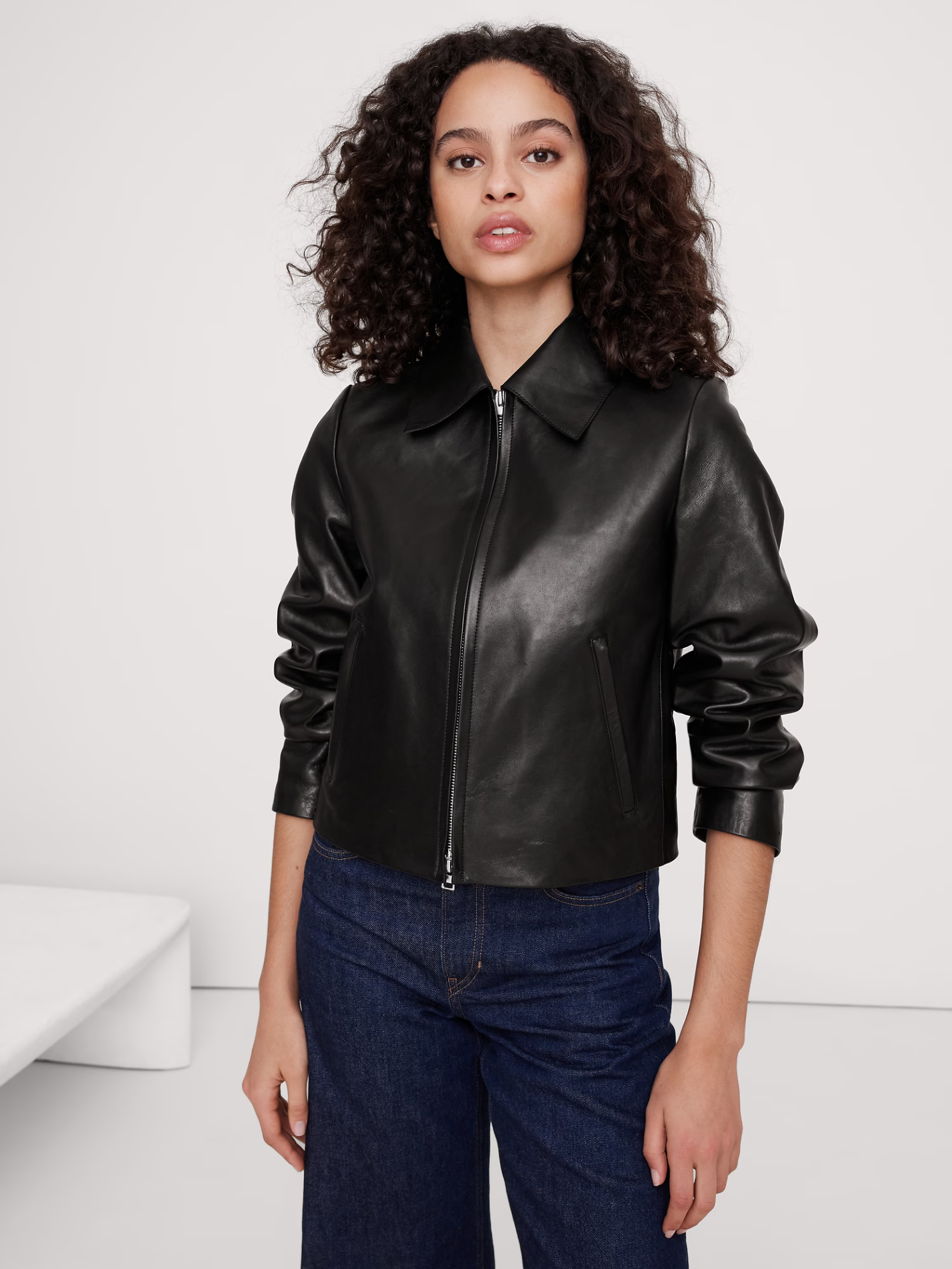 testing leather jackets by banana republic.png