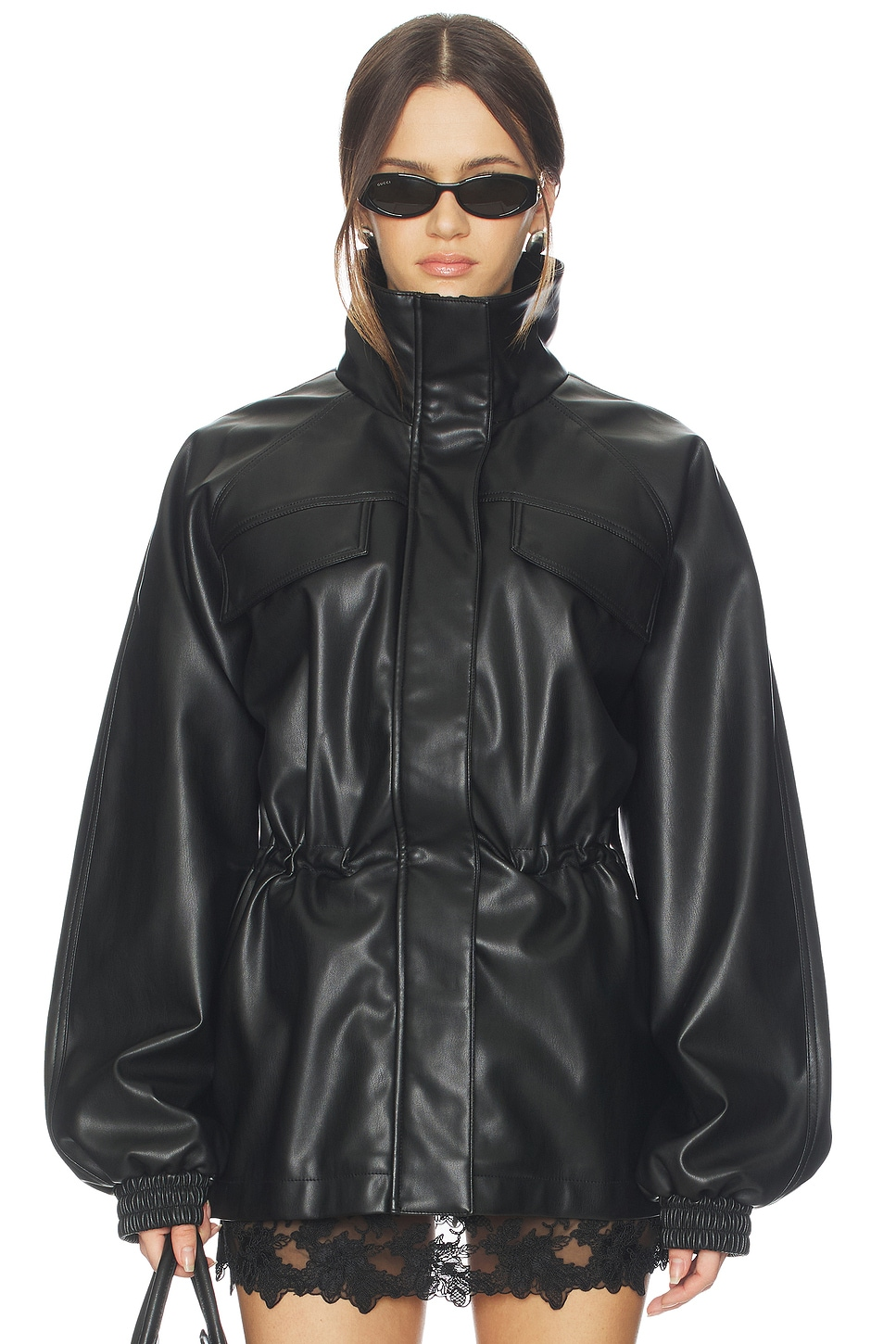 All The Ways Corina Faux Leather Jacket