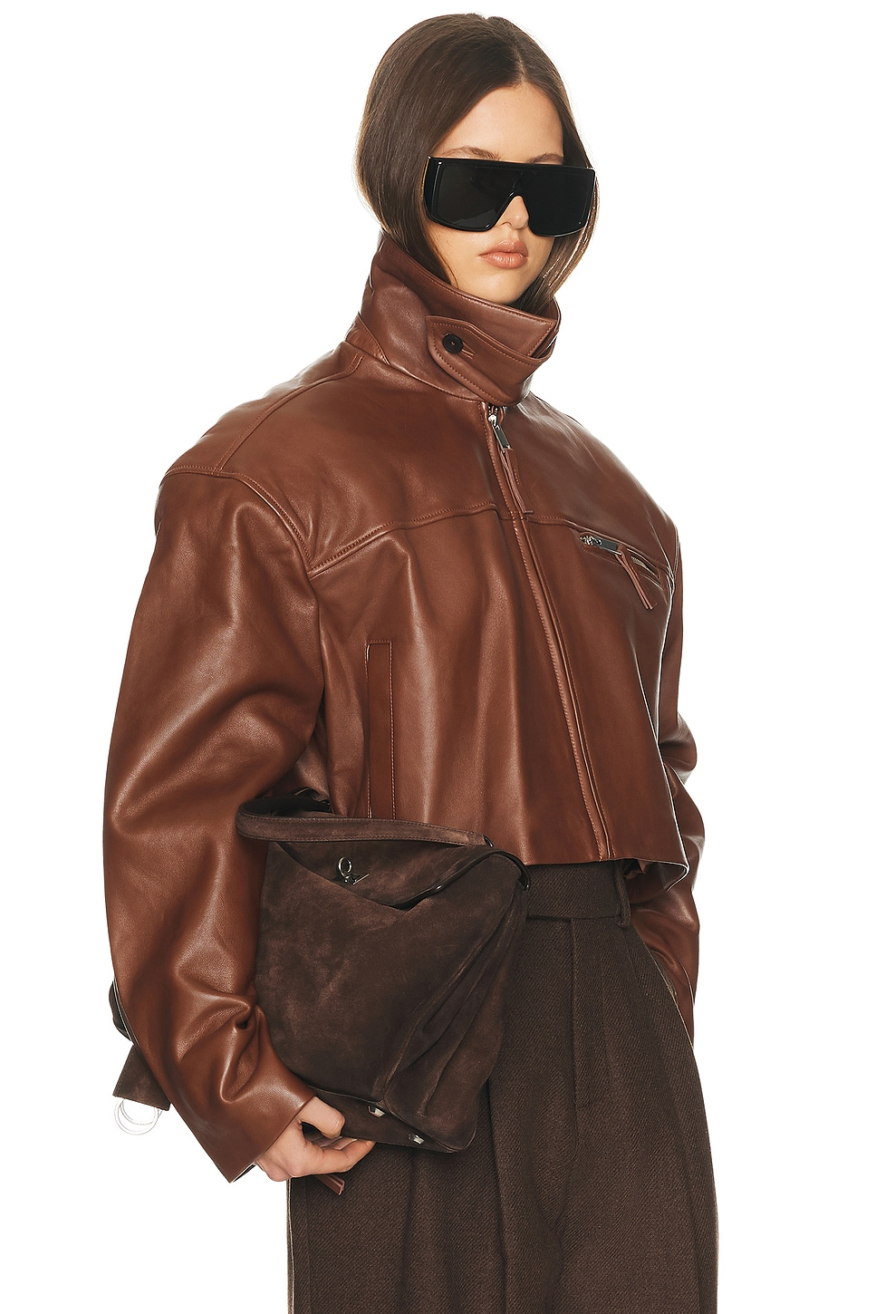 Helsa Leather Moto Jacket
